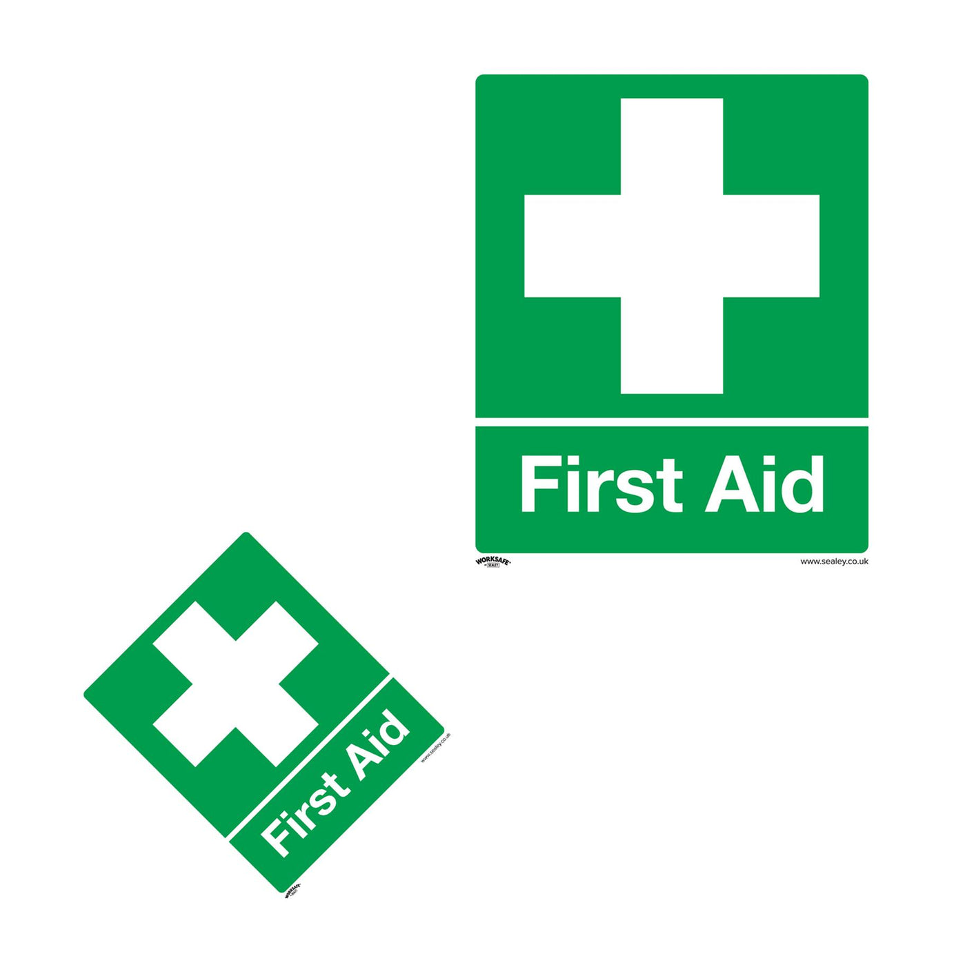 Safety Sign - First Aid - Rigid Plastic