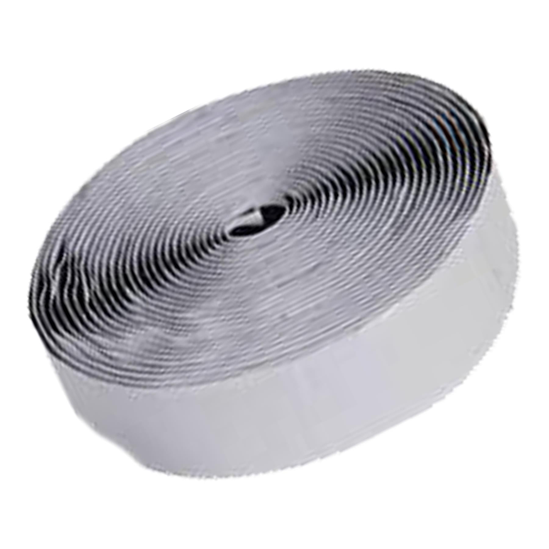 25mm x 5m Black Self Adhesive Tape Hook and Loop Sticky Backed Fastener