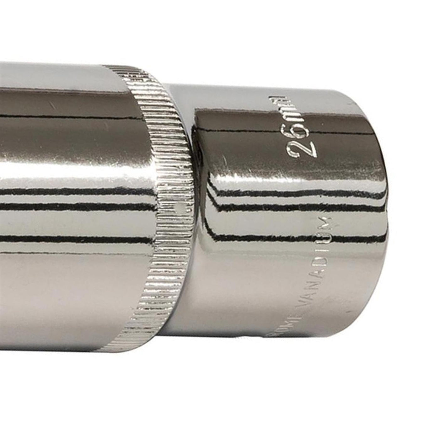 Quality Socket 1/2" Shallow Deep Drive Metric 26mm Long Hex Wrench