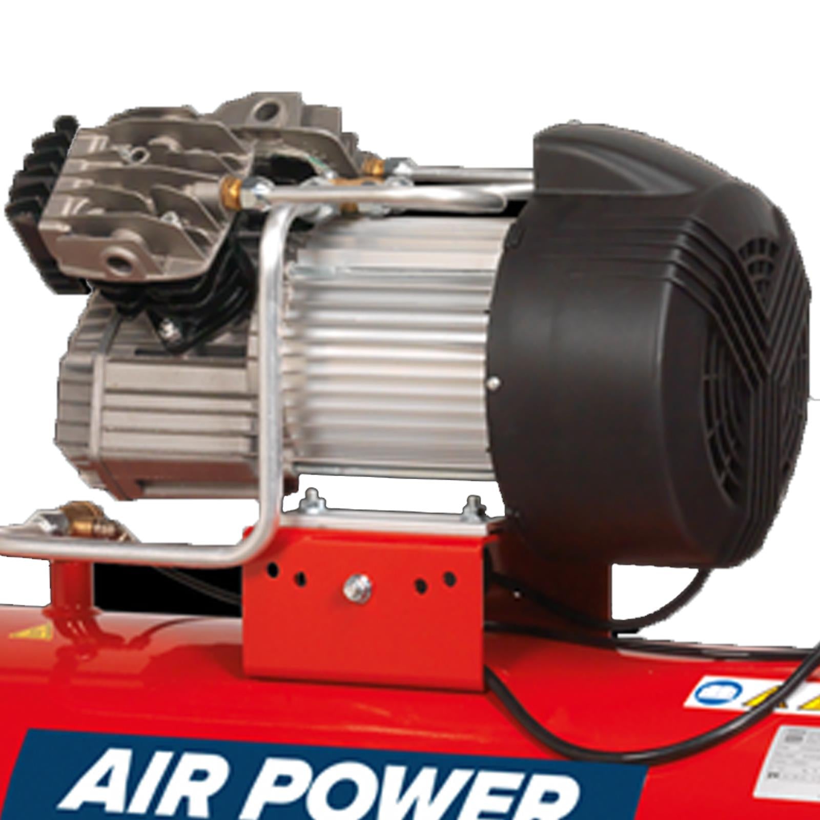 Sealey SAC10030 Air Compressor 100L V-Twin Direct Drive 3hp