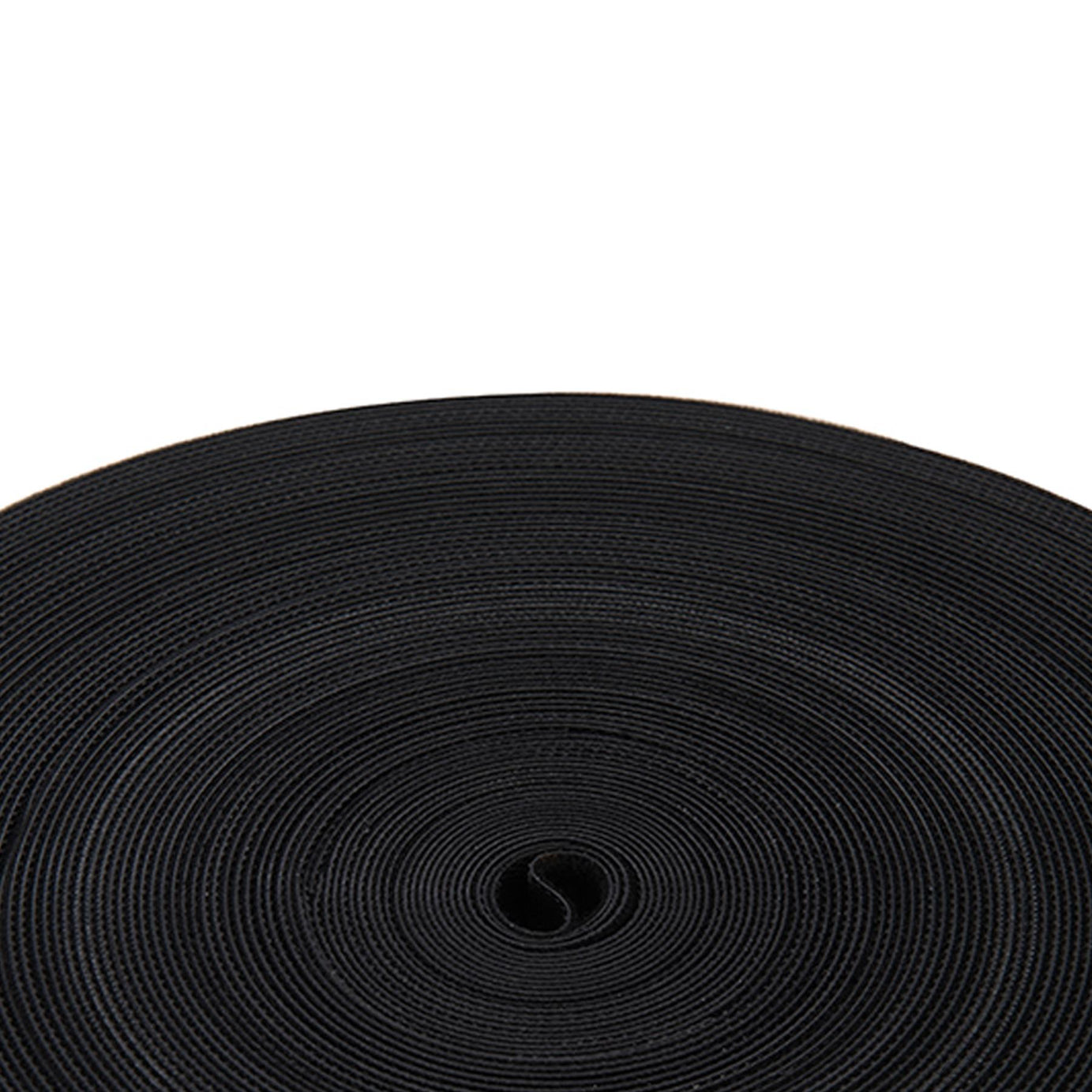 Self-Wrap Hook & Loop Tape Black - 13mm X 25M Reusable & Flexible Self-Gripping