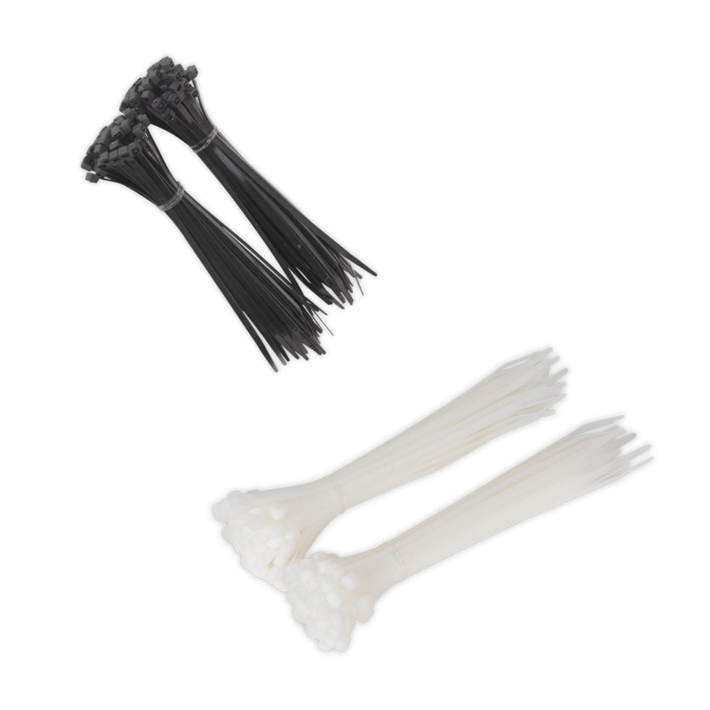 Sealey Cable Tie Assortment Black/White Pack of 600