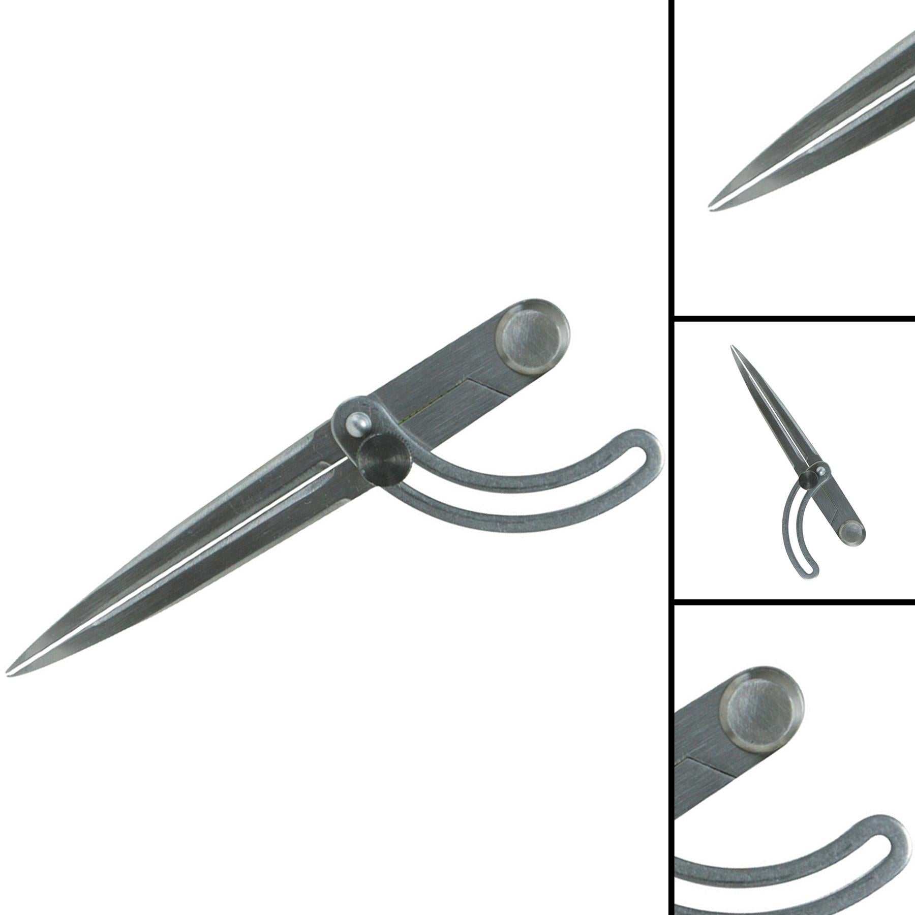 Hinge Joint Divider 195mm Range Hardened And Ground Points With Nut New