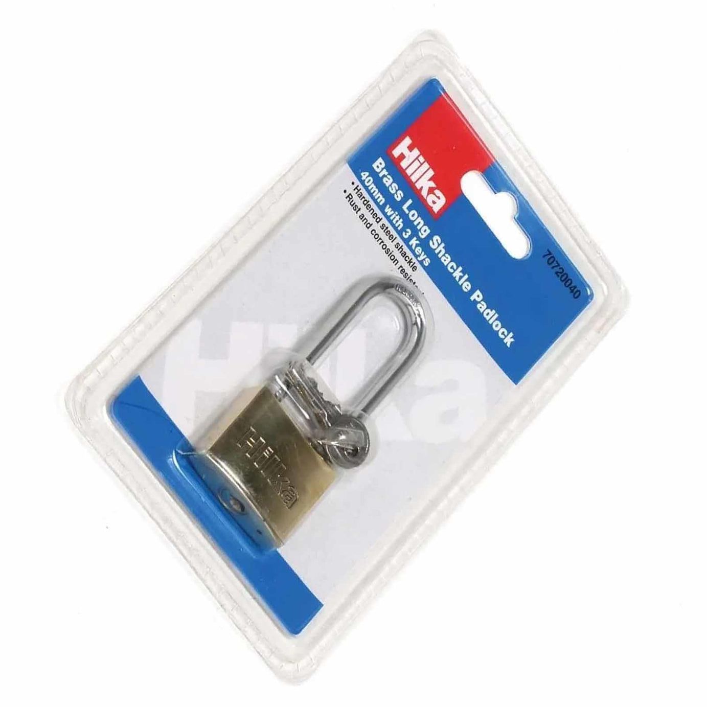 Brass Long Shackle Padlock