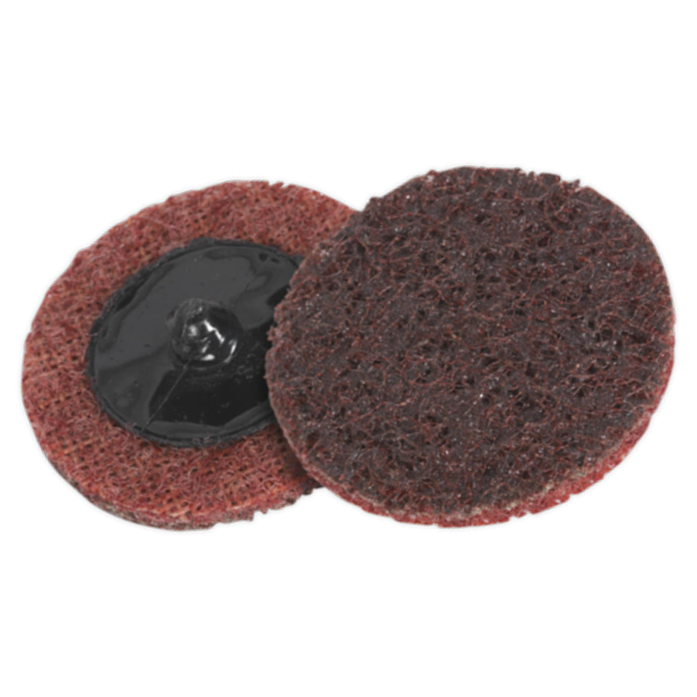 Sealey Quick-Change Preparation Pad 50mm Medium Pack of 10