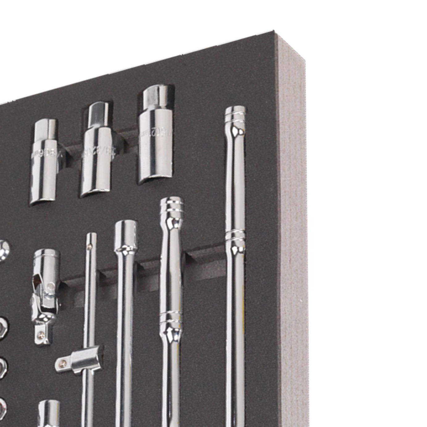 Sealey Tool Tray with Socket Set 62pc 3/8"Sq Drive Metric