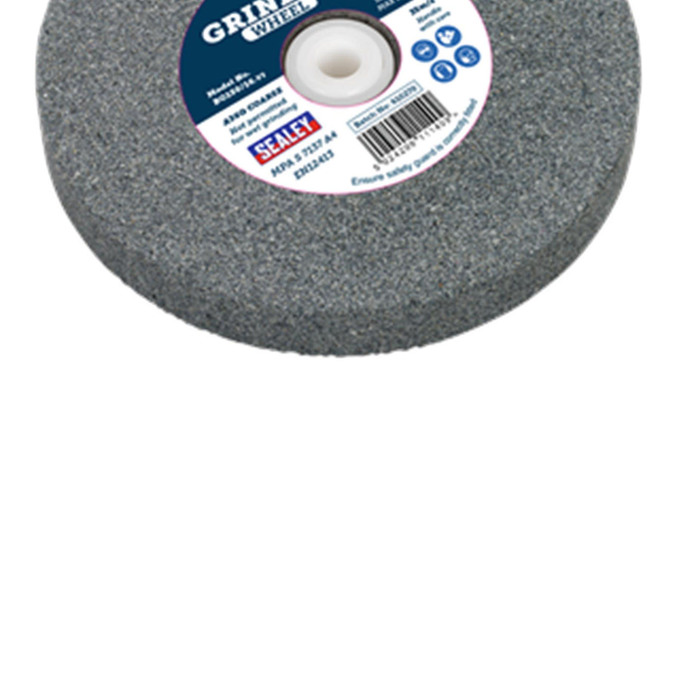 Sealey Grinding Stone �150 x 20mm 32(13)mm Bore A36Q Coarse