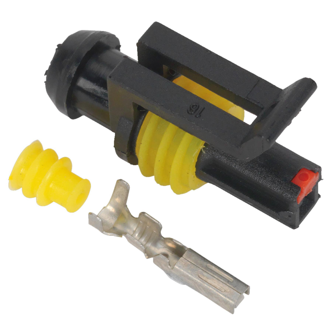 Sealey Superseal Female Connector 1-Way Pack of 5