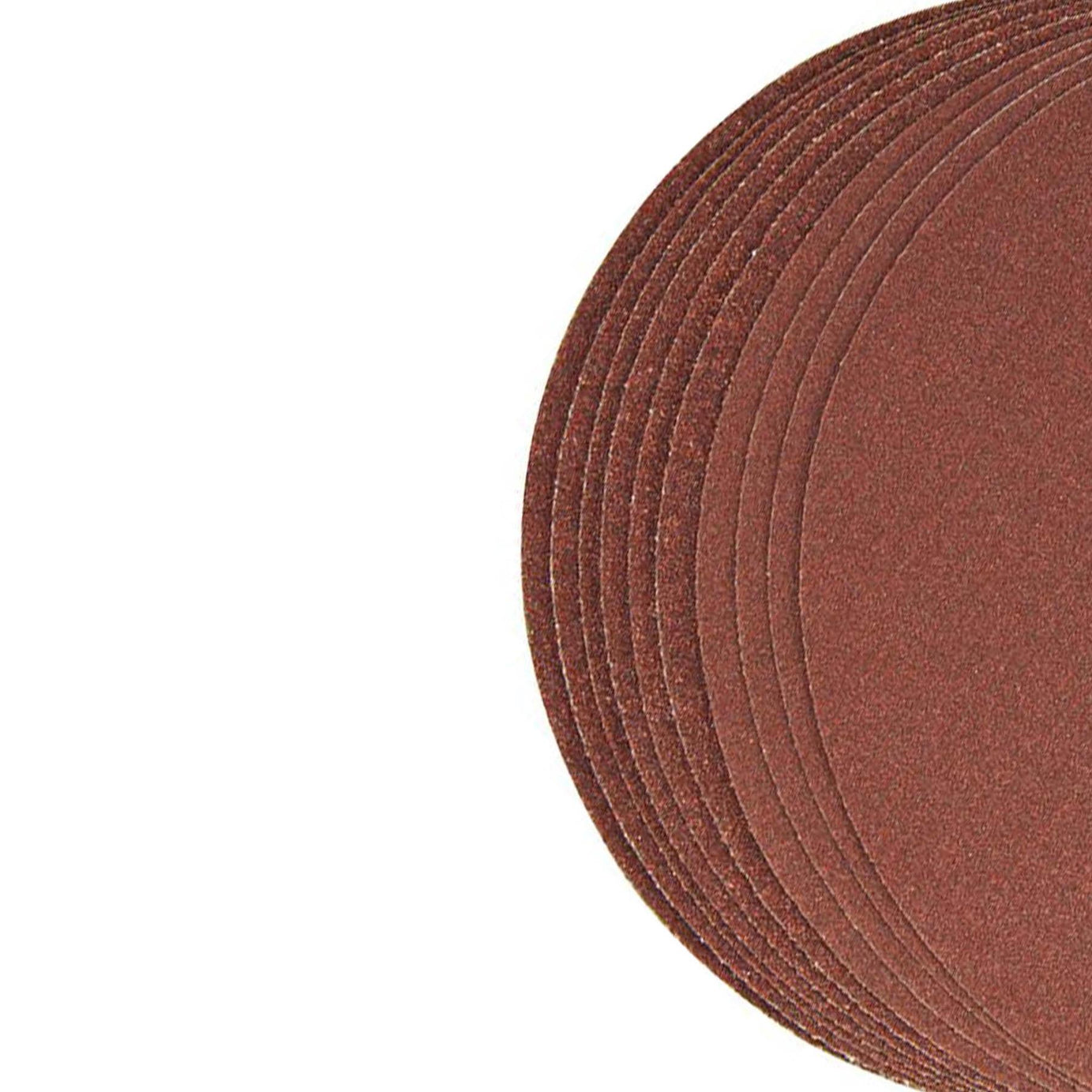 Self-Adhesive Sanding Discs 150mm 10Pk - 2 X 60G, 4 X 80G & 4 X 120Grit