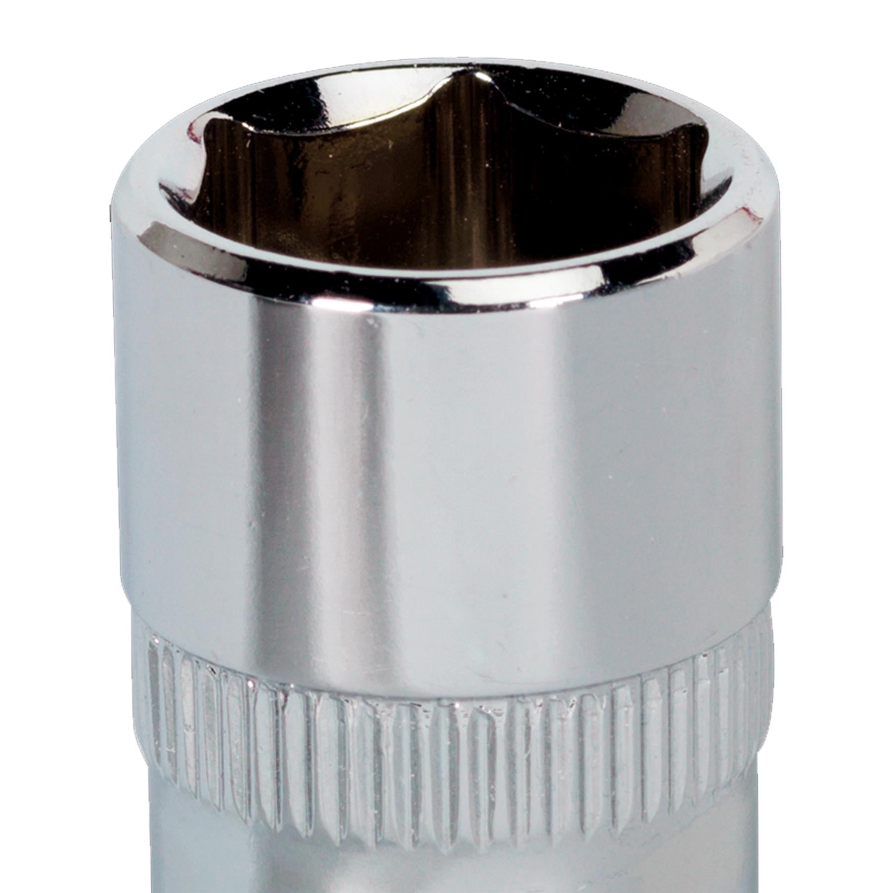 Sealey WallDrive Socket 13mm 3/8"Sq Drive Fully Polished