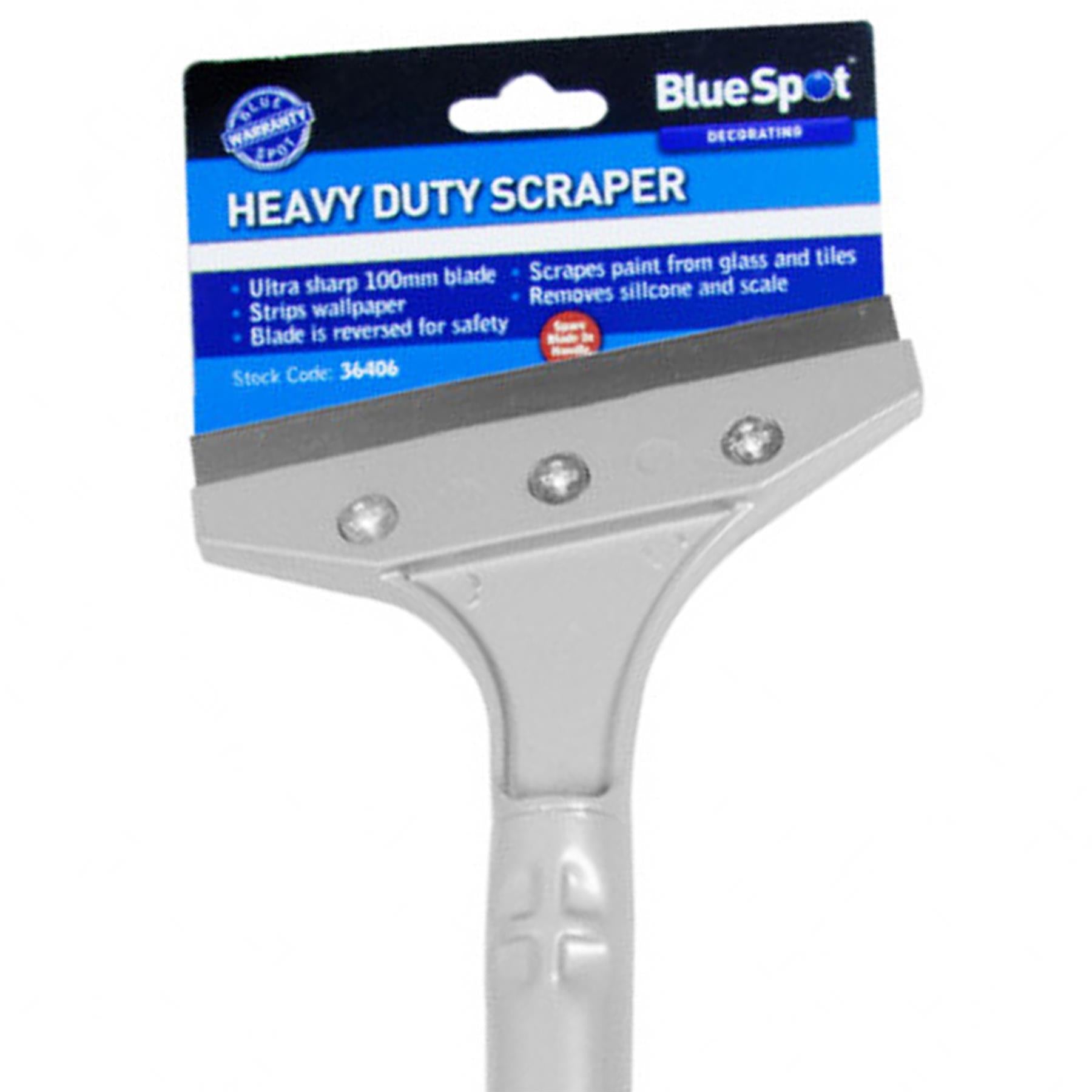 Bluespot Wallpaper Scraper Heavy Duty 380mm 15" Decorator Paint Remover 100mm Wide