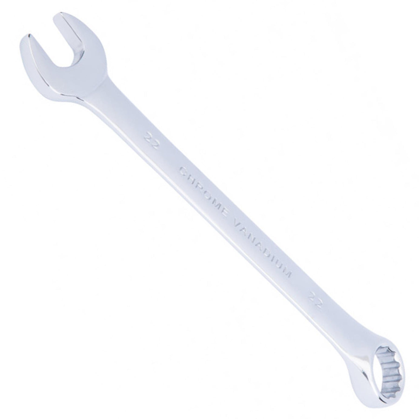 BlueSpot 22mm Fully Polished Chrome Vanadium Spanner Open Ended Head Spanner