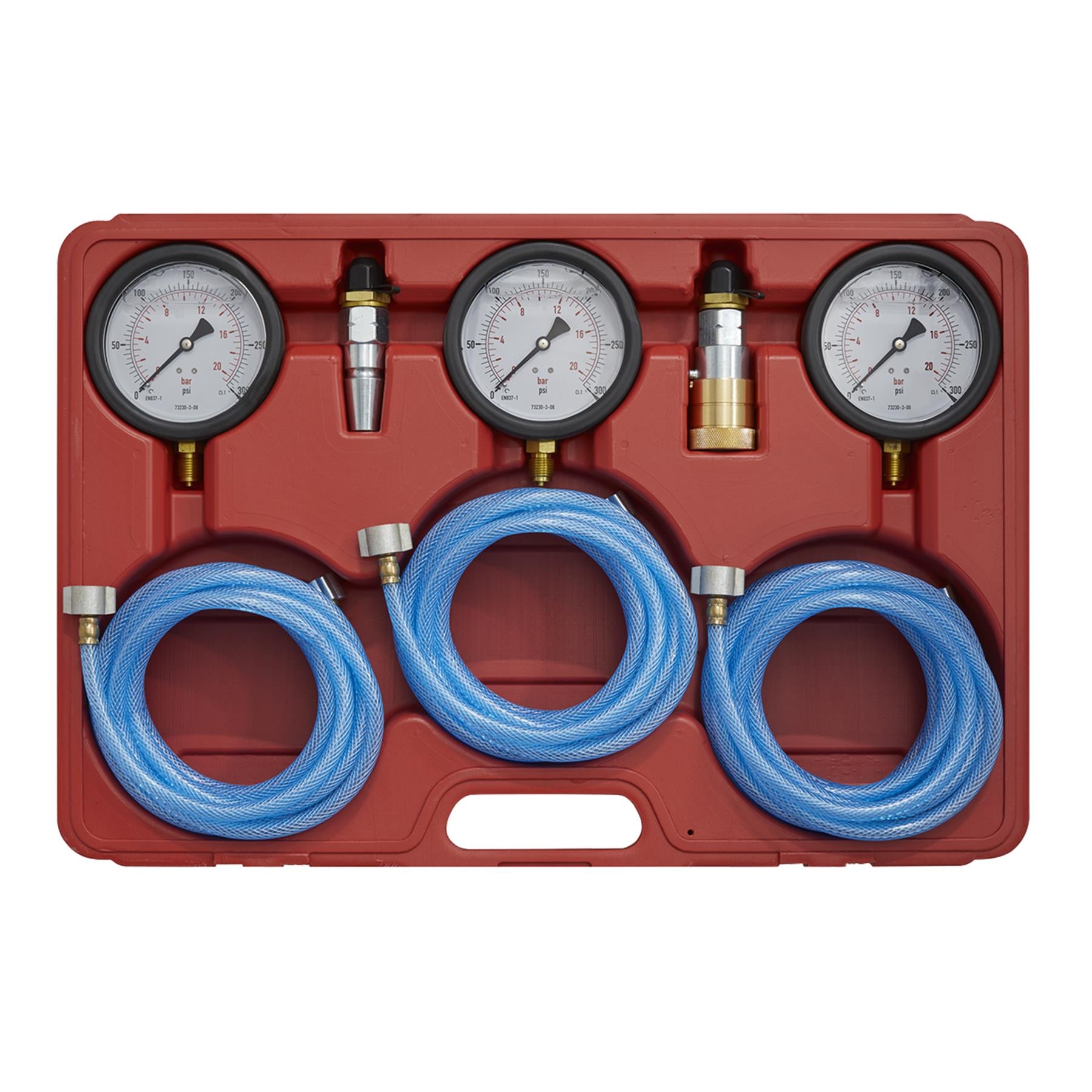 Sealey Air Brake Test Gauge Set - Commercial Quick & Easy Storage Case