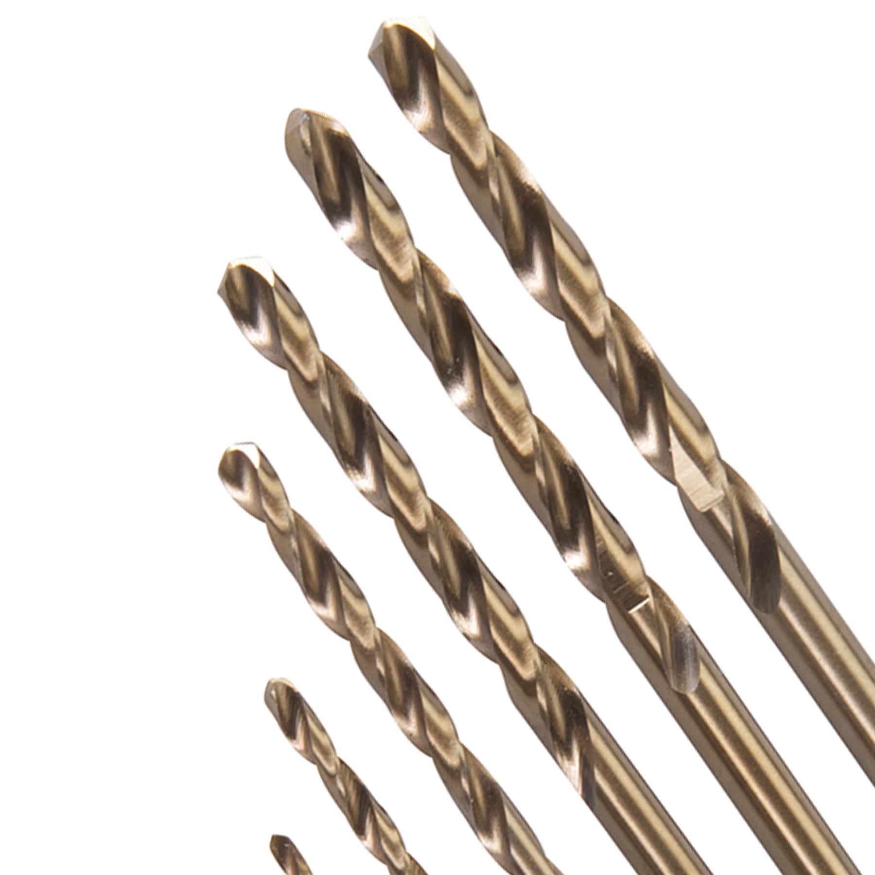 7Pce Cobalt Drill Bits 1.5 To 6mm Hand Tools Power Drilling Quality New