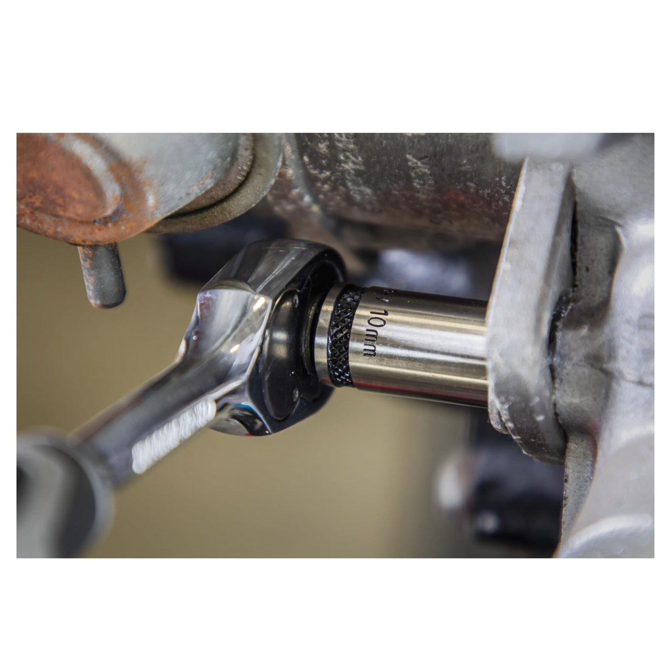 Sealey Socket Set 13pc 1/4"Sq Drive Metric - Black Series