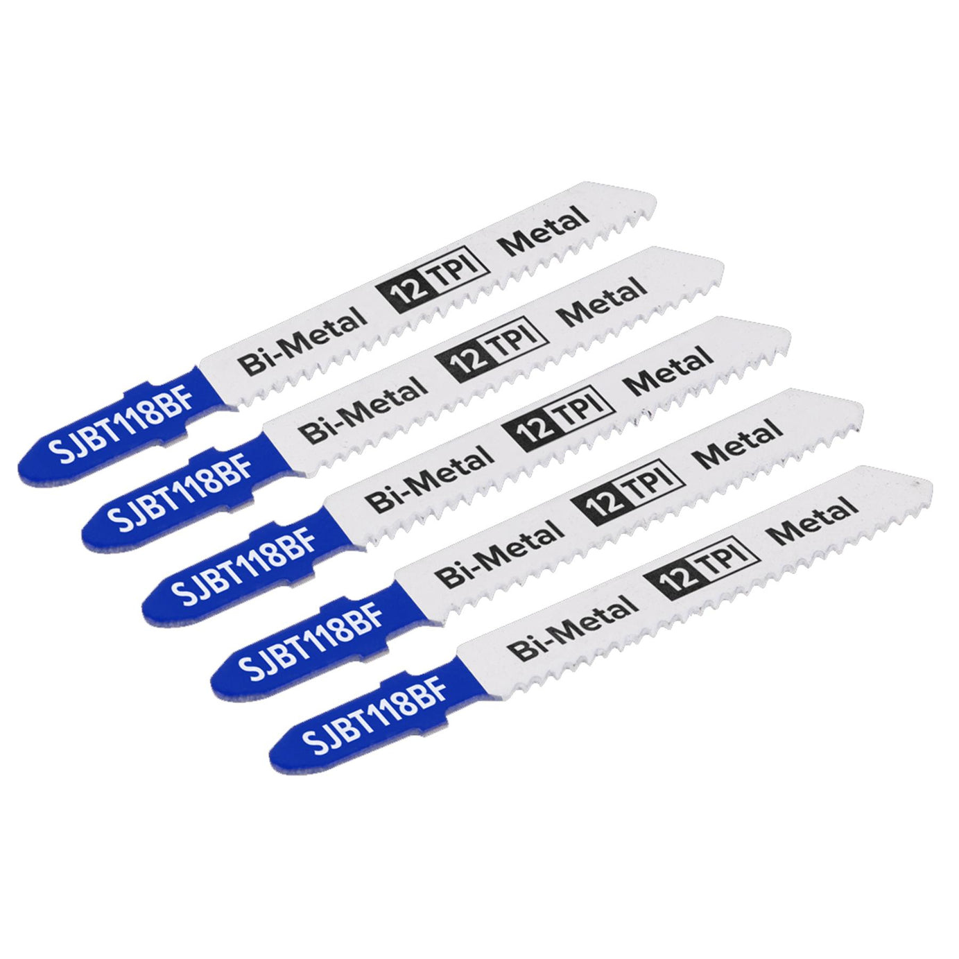 Sealey Jigsaw Blade Metal 75mm 12tpi - Pack of 5