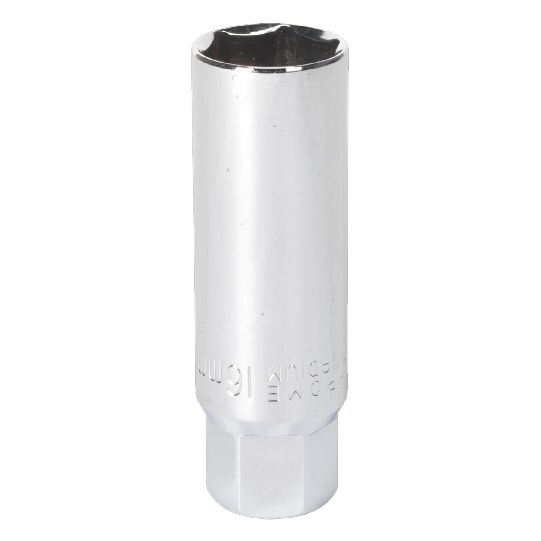 Sealey Spark Plug Socket 16mm 3/8"Sq Drive Thin Wall