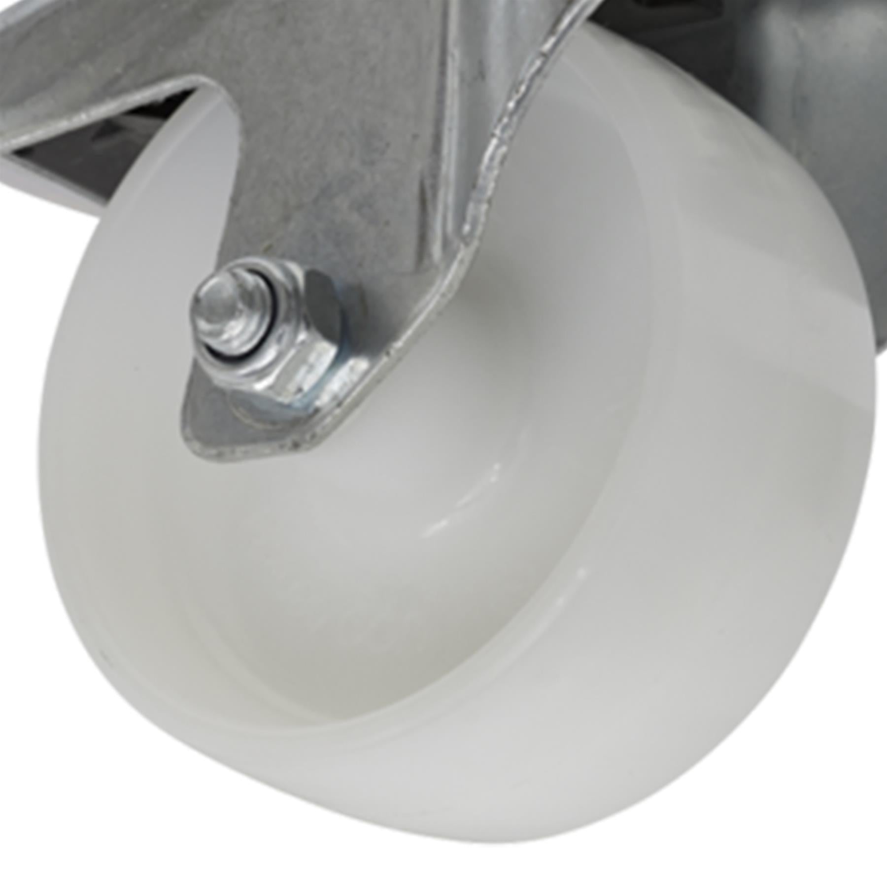 Sealey Castor Wheel Bolt Hole Swivel with Total Lock 80mm