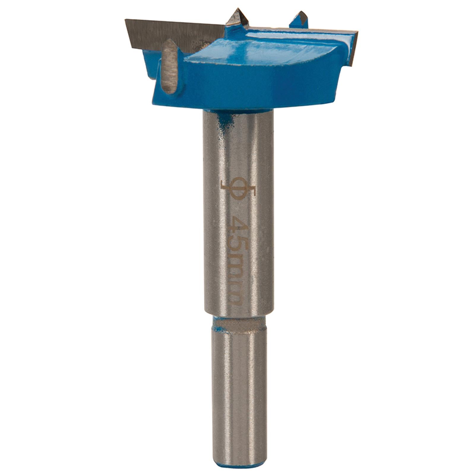 Forstner Drill Bits Hinge Cutter Borning Hole Titanium Coated Drillng Wood 45mm