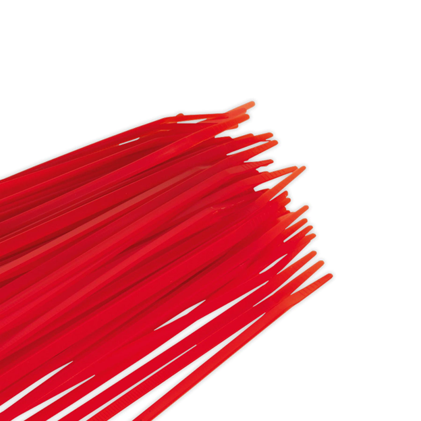 Sealey Cable Tie 200 x 4.4mm Red Pack of 100