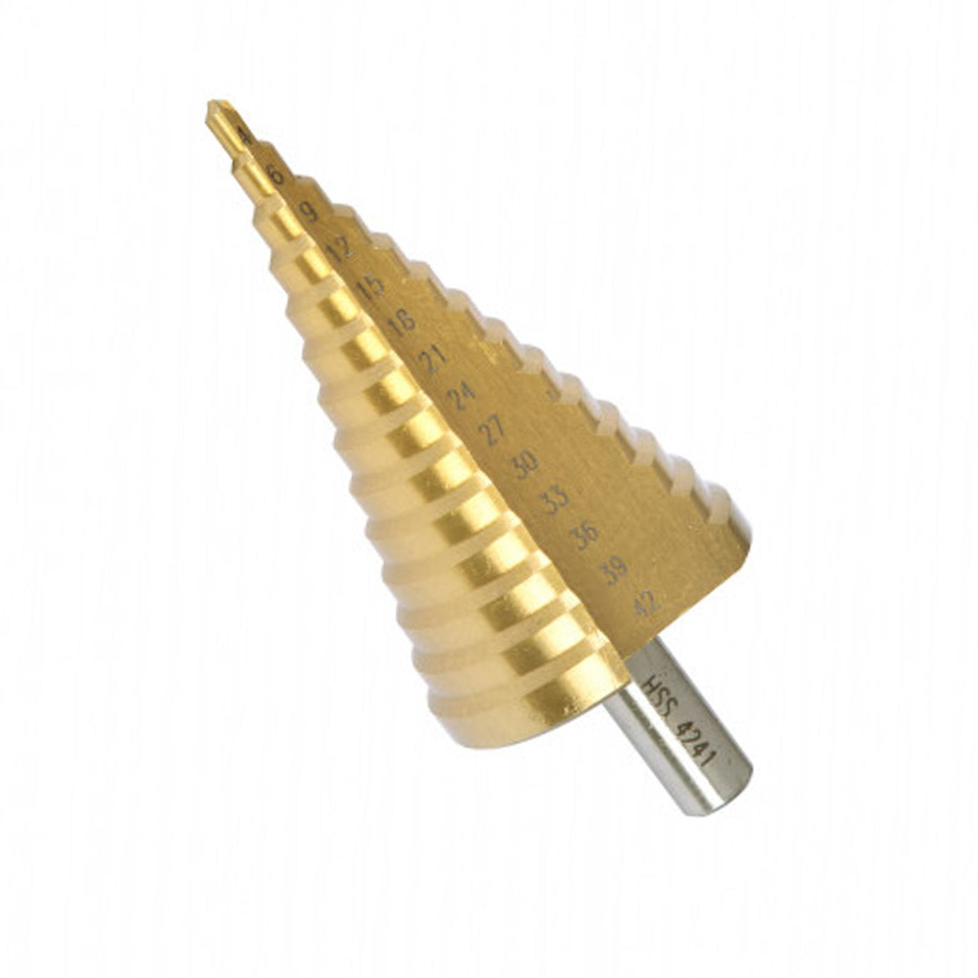 BlueSpot Step Drill HSS Steel Titanium Cone Bit Hole Metal Cutter Tool 4 - 42mm New
