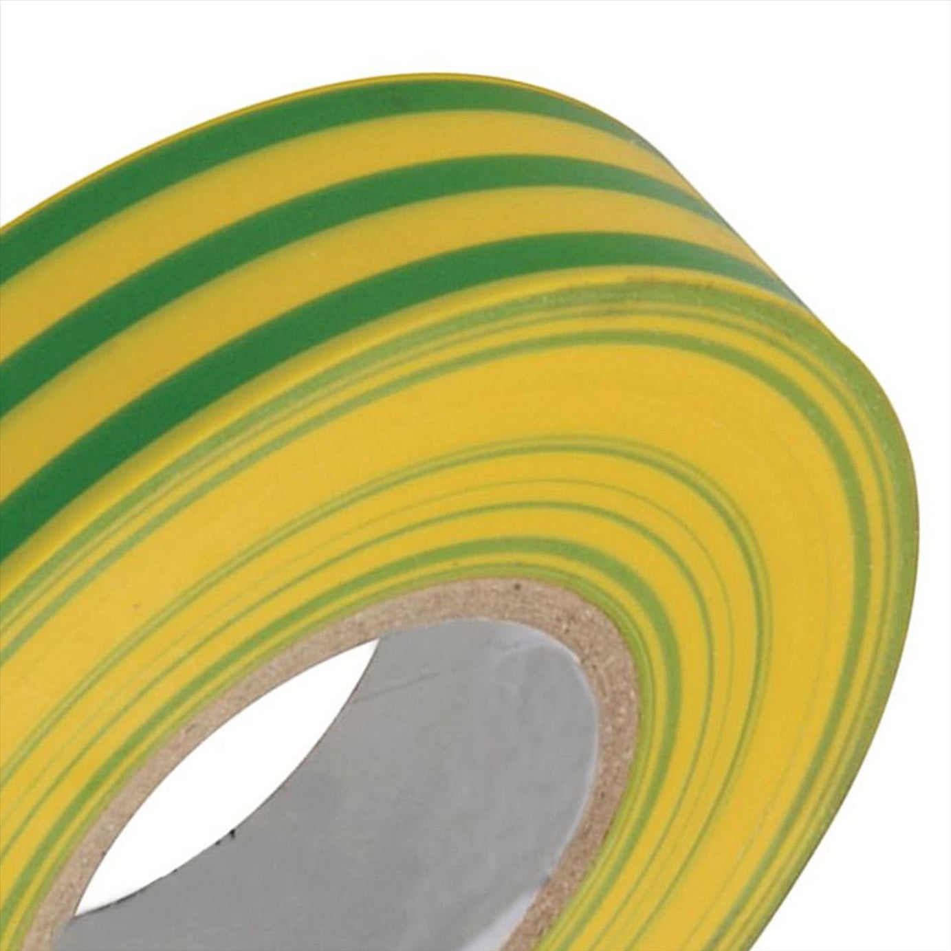 19mm x 22mm Electrical Pvc Insulating Tape Flame Retardant Rolls Yellow/Green 2 Rolls