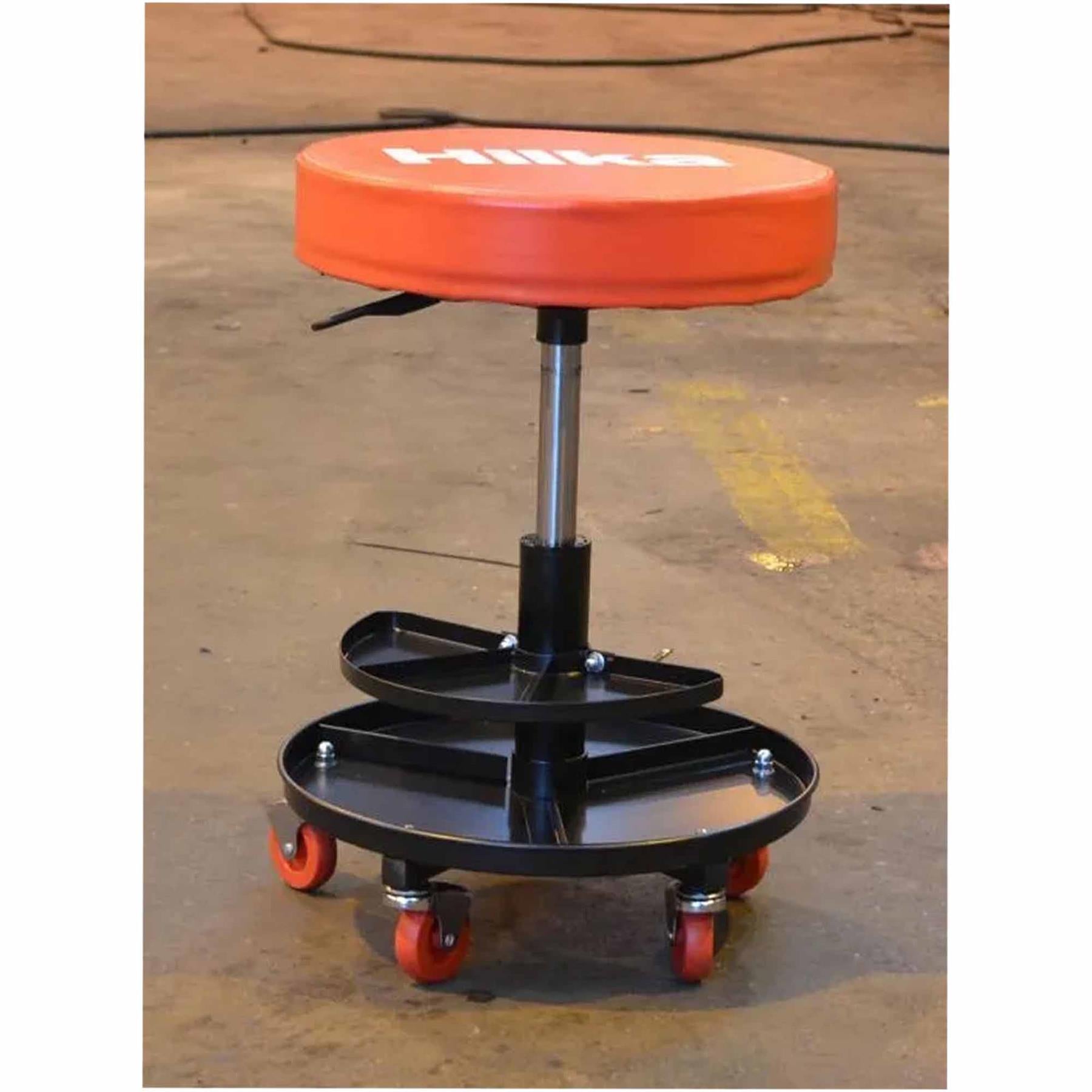 Convenient Mechanics Seat with Integrated Storage