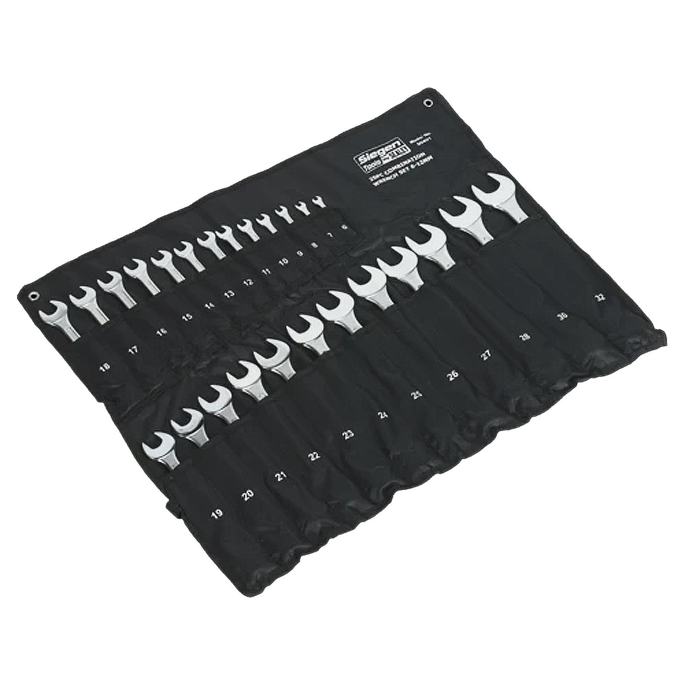 Sealey Combination Spanner Set 25pc Jumbo Metric