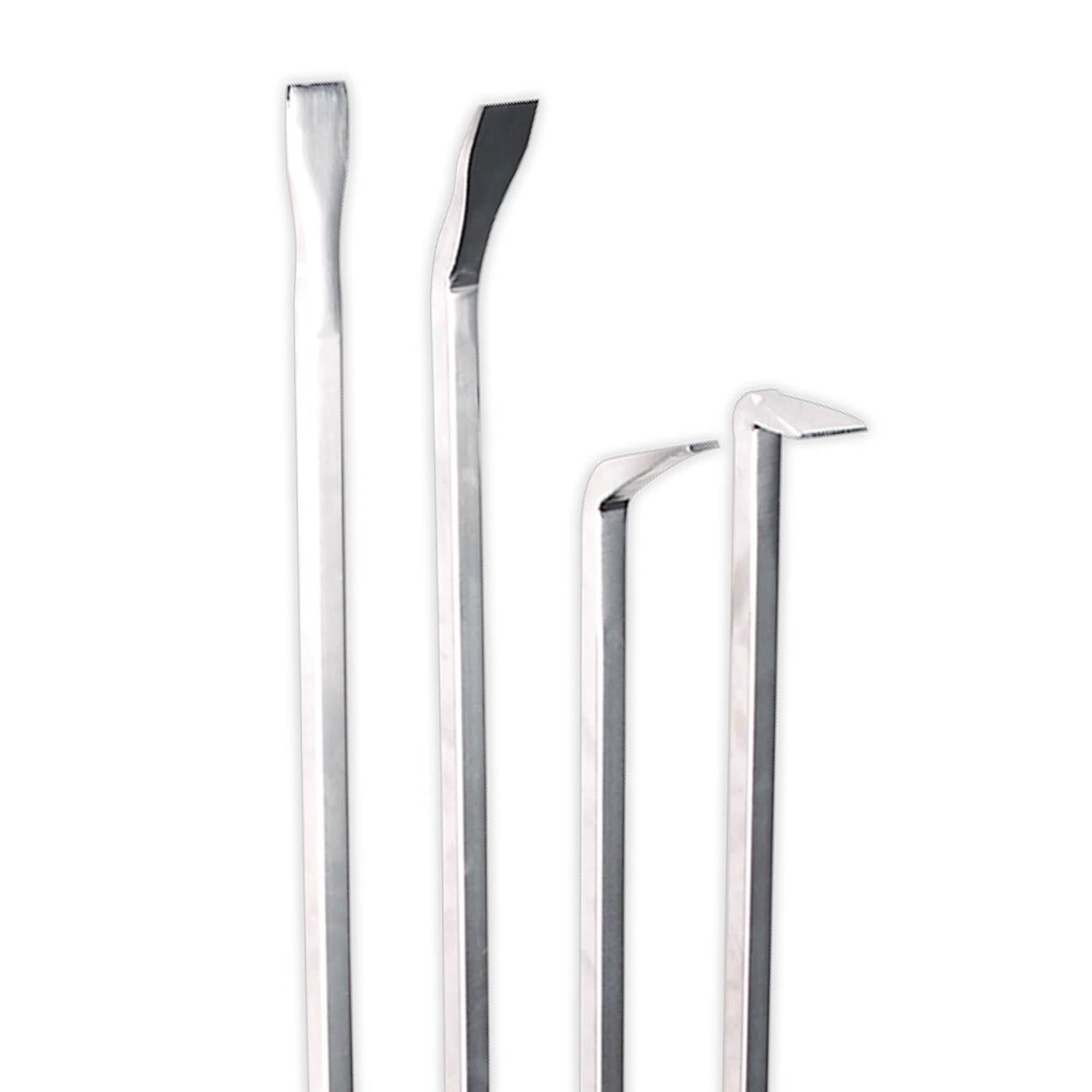 Sealey Pry Bar Set 4pc Heavy-Duty with Hammer Cap