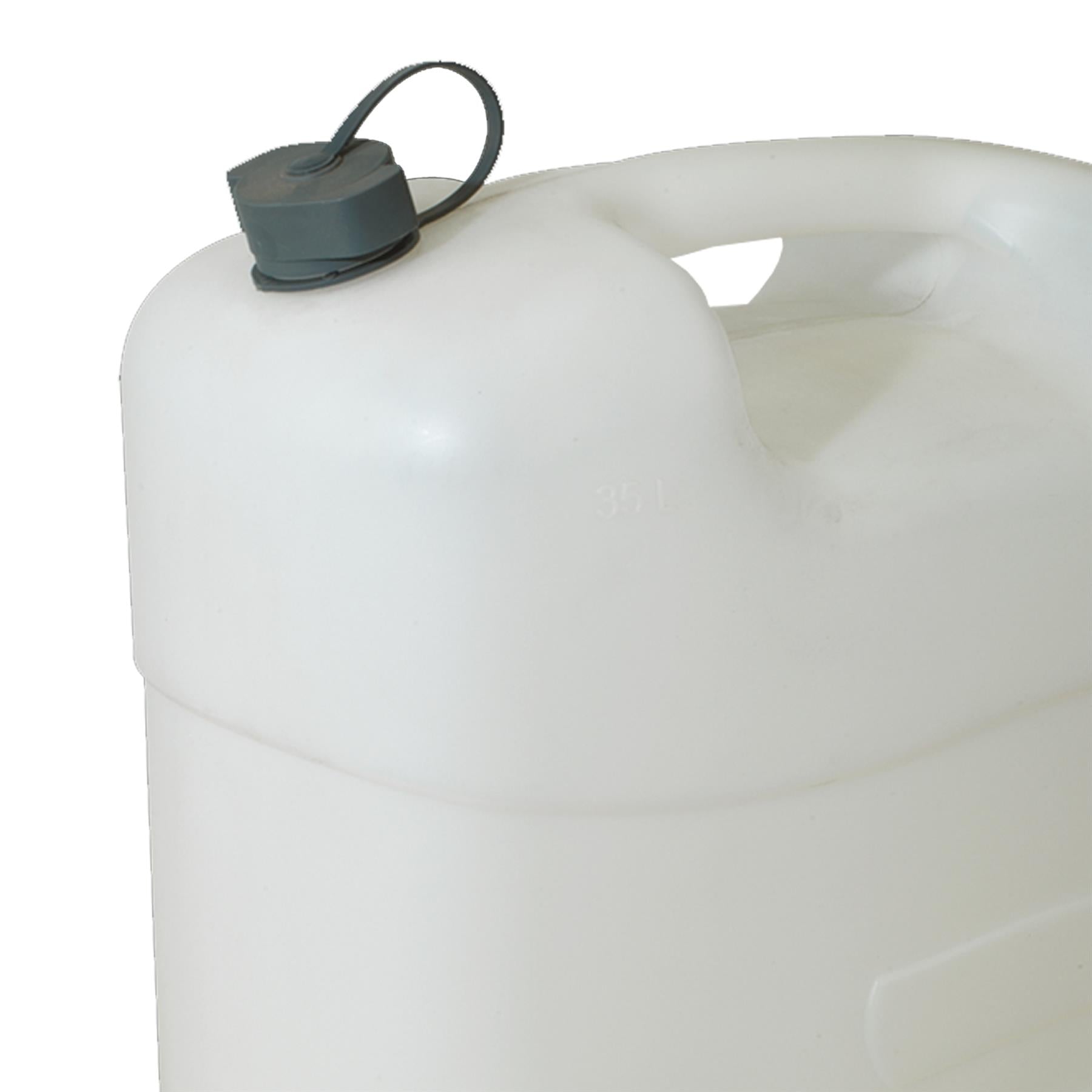 Fluid Container 35L with Tap. Container With Attached Screw Cap. Sealey