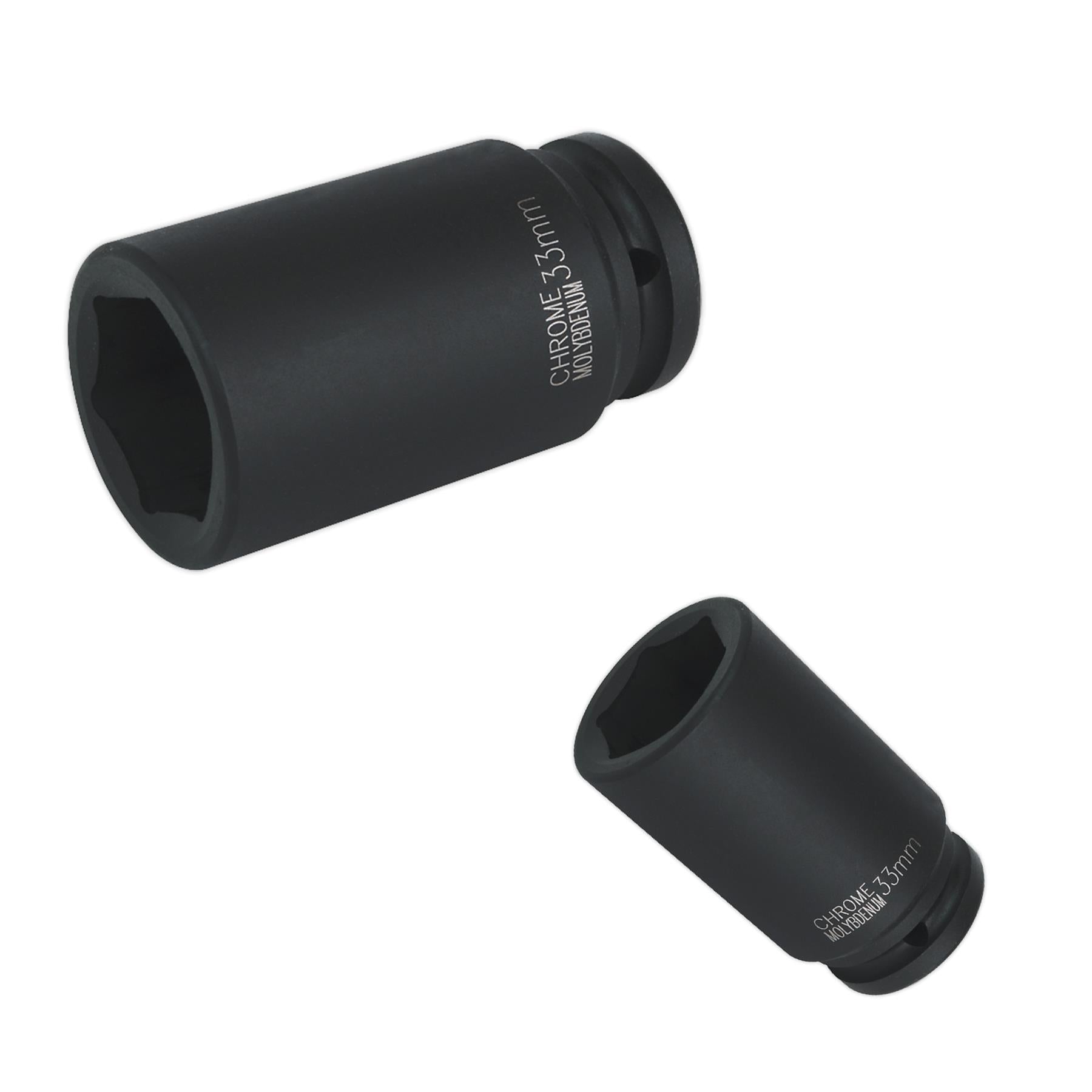 Sealey Impact Socket 33mm Deep 3/4"Sq Drive
