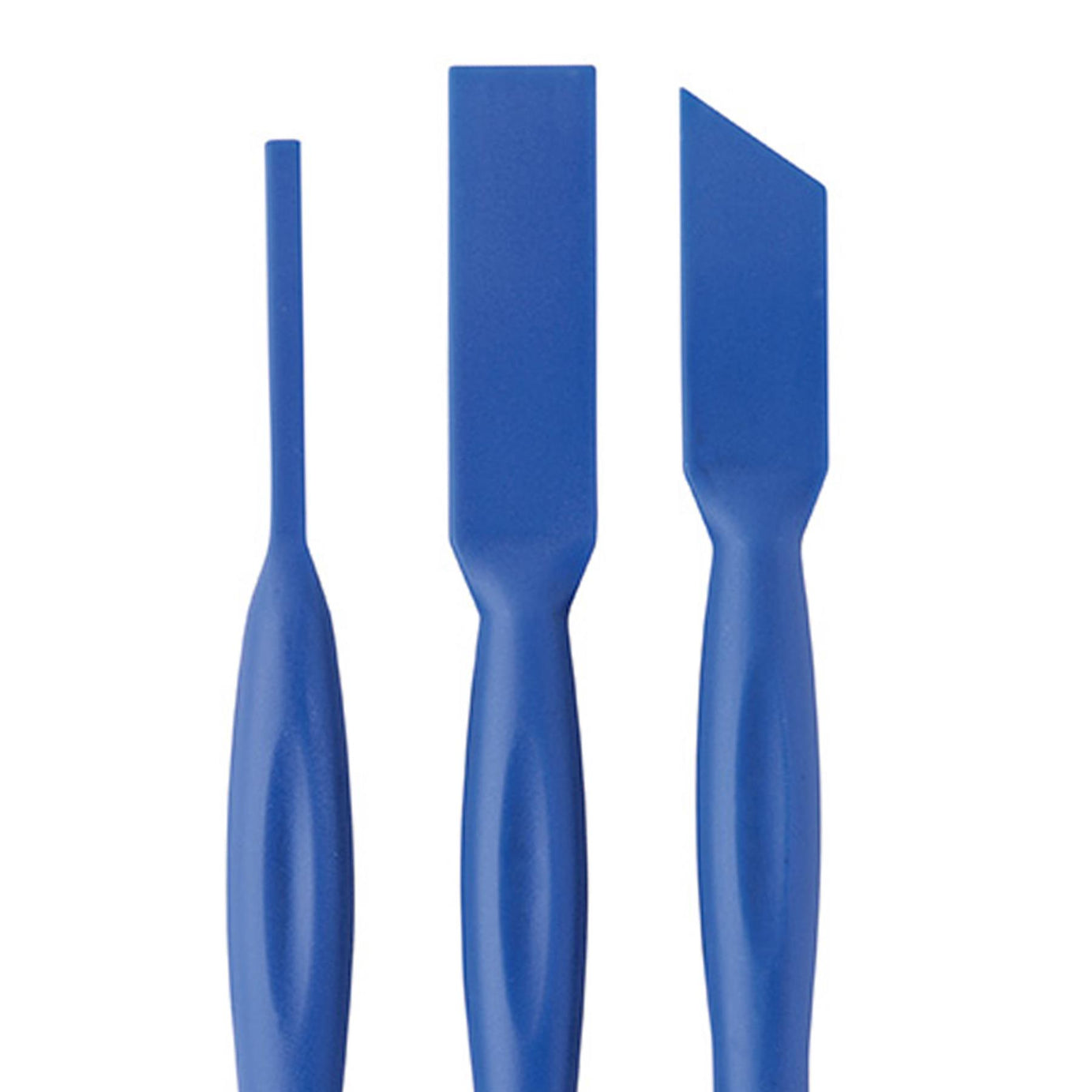 Glue Paddle Set 3Pc Durable Polypropylene Plastic With Ergonomic Grip