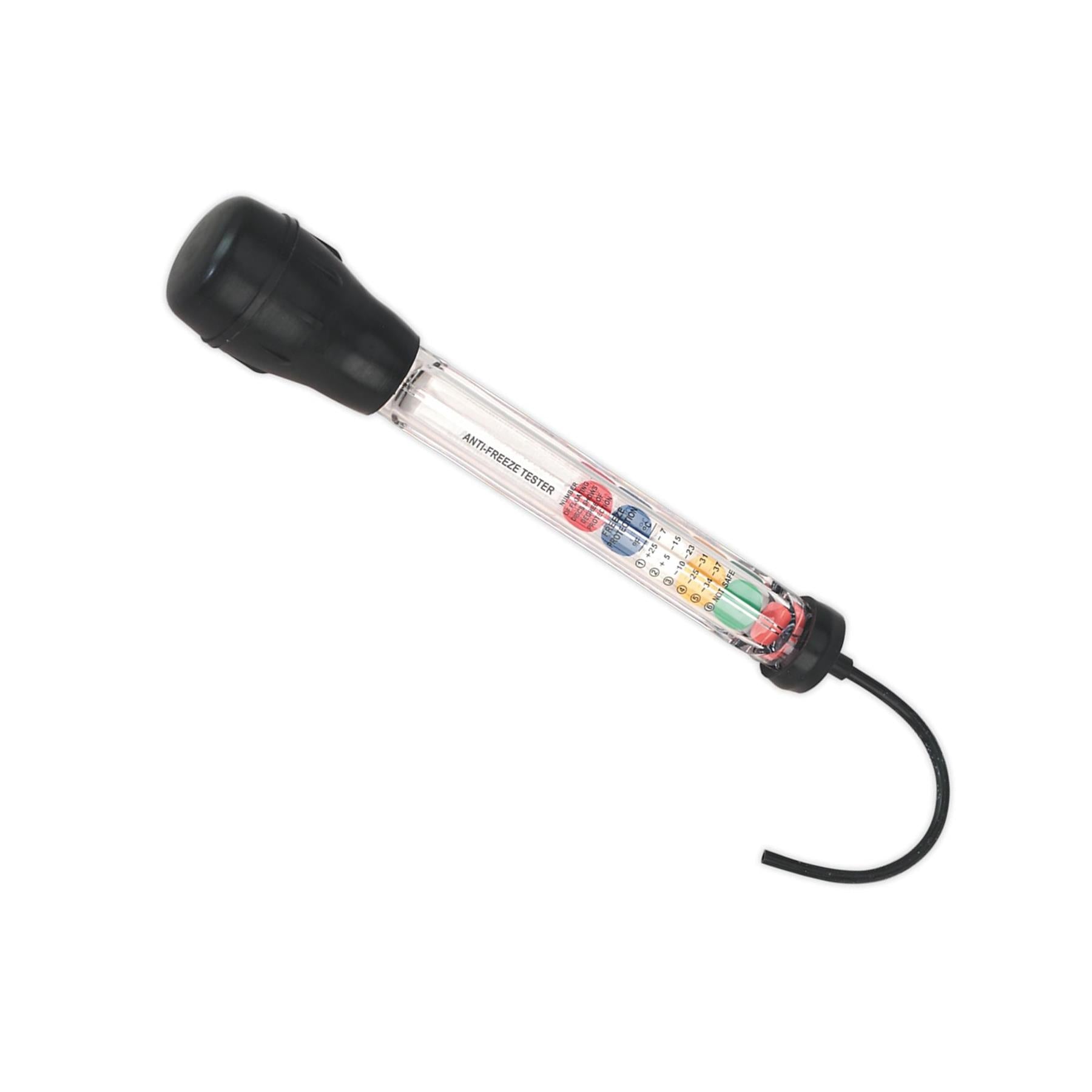 Sealey Antifreeze Tester Disc Type Coolant Ethylene Glycol Car Van Radiator