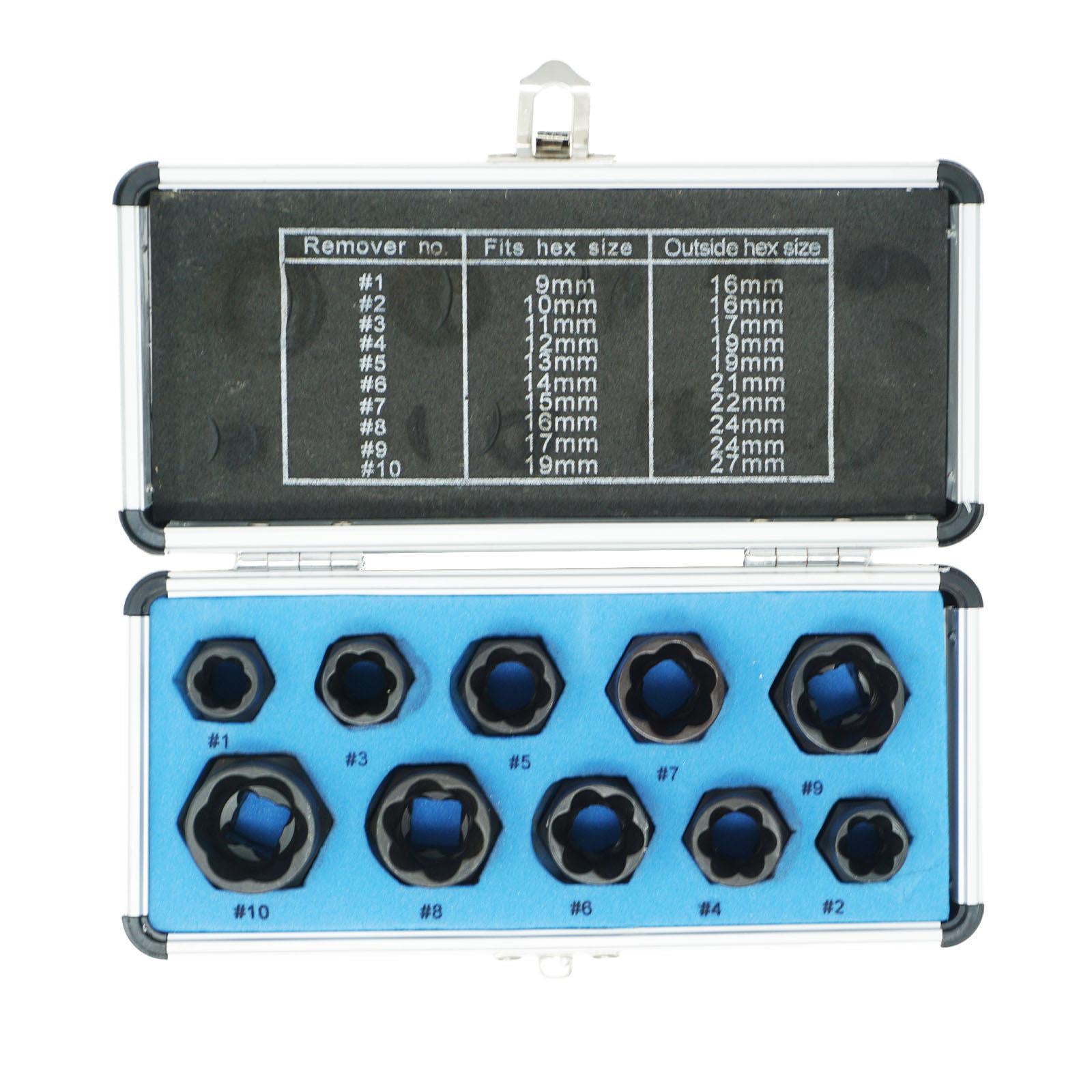 10Pc Grip & Twist Sockets