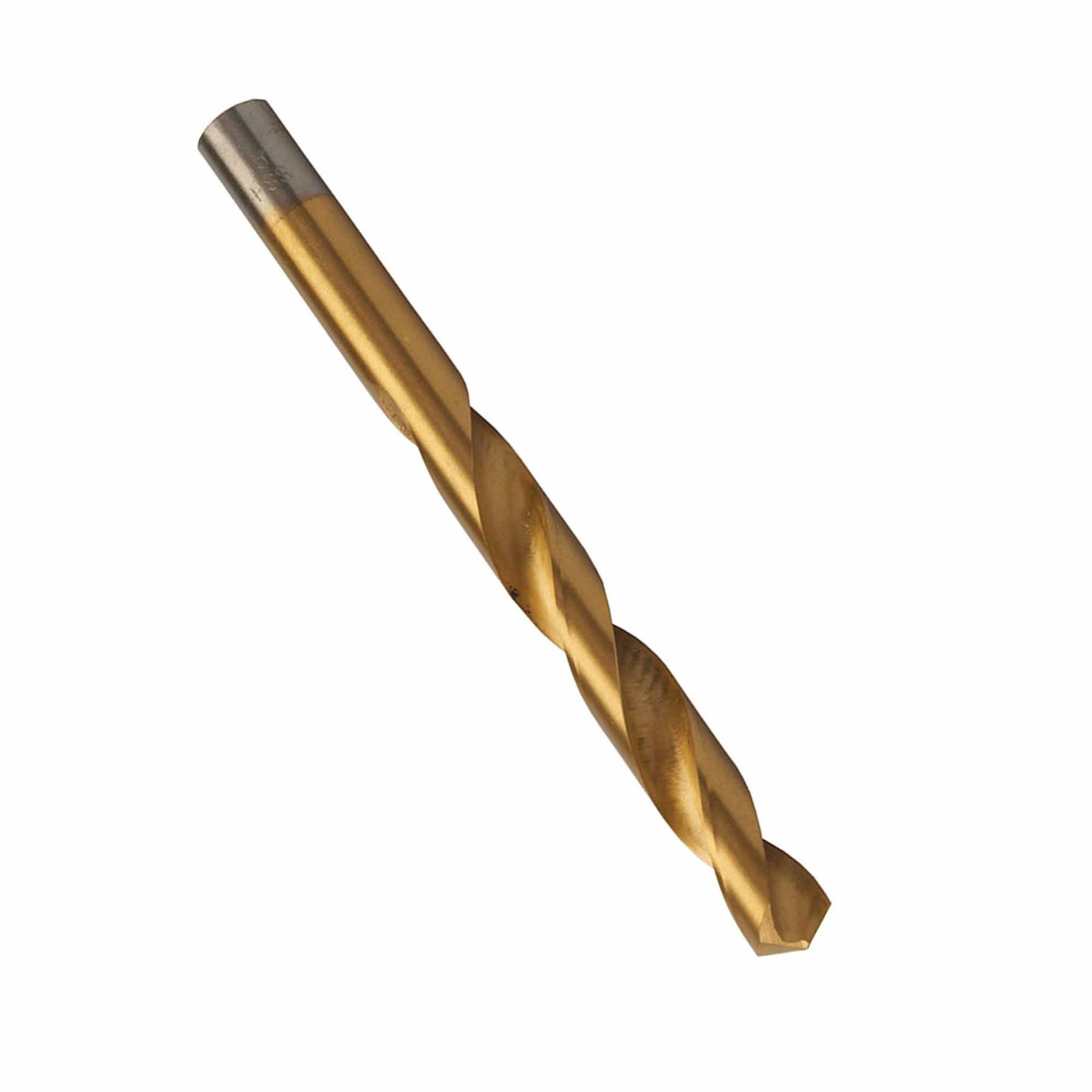 Hss Titanium-Coated Drill Bits 13.0mm Durable High Speed Metal Wood Plastic