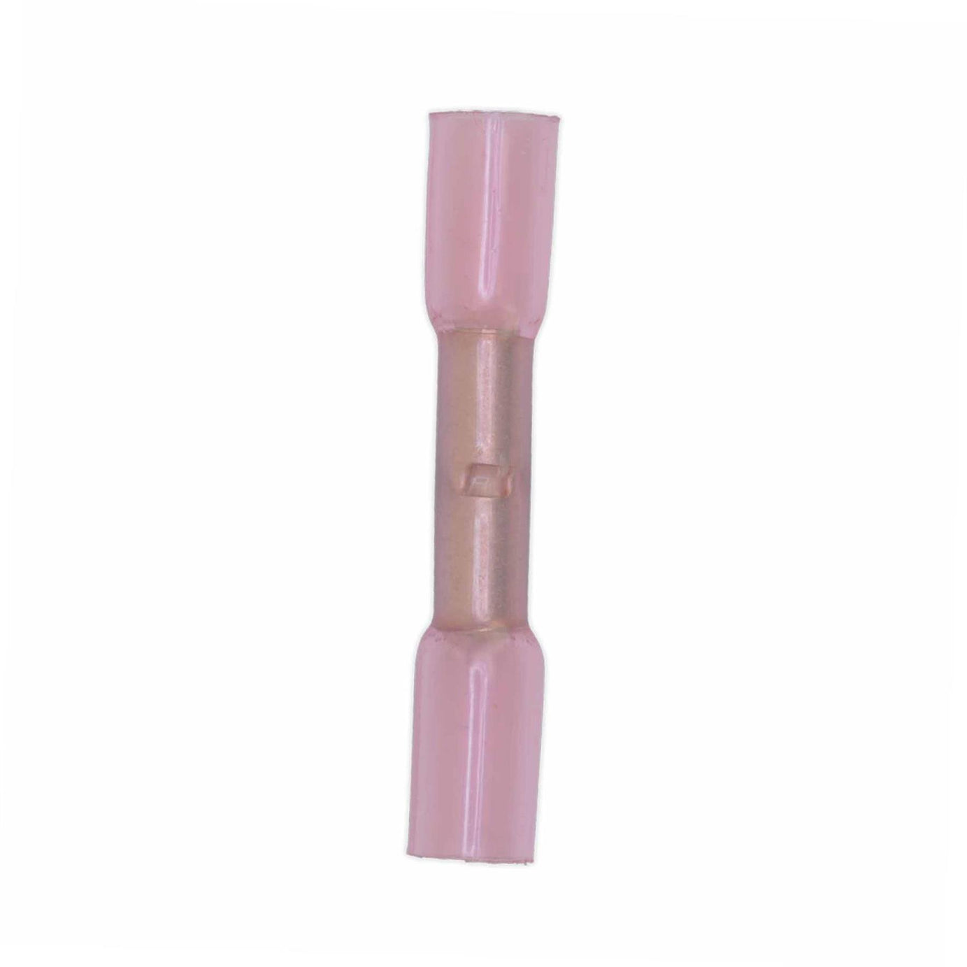 Sealey Heat Shrink Butt Connector Terminal 4.8mm Red Pack of 50