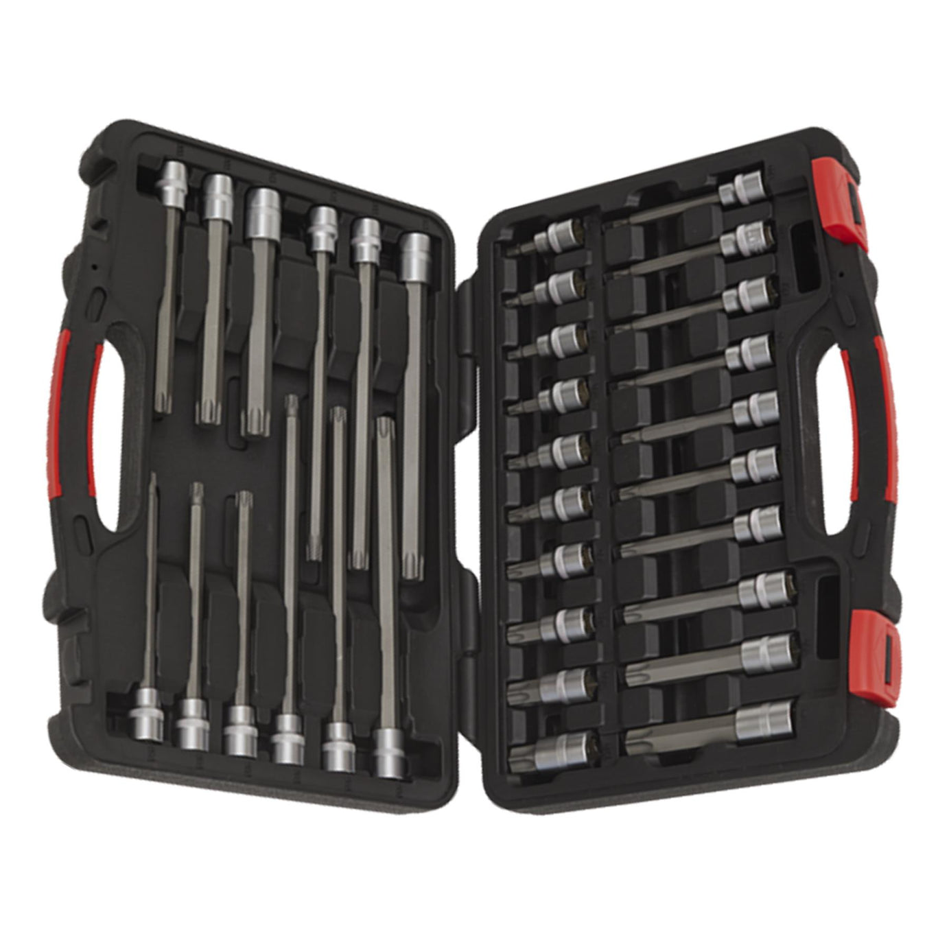 Sealey TRX-Star* Socket Bit Set 32pc 3/8"Sq Drive - Platinum Series