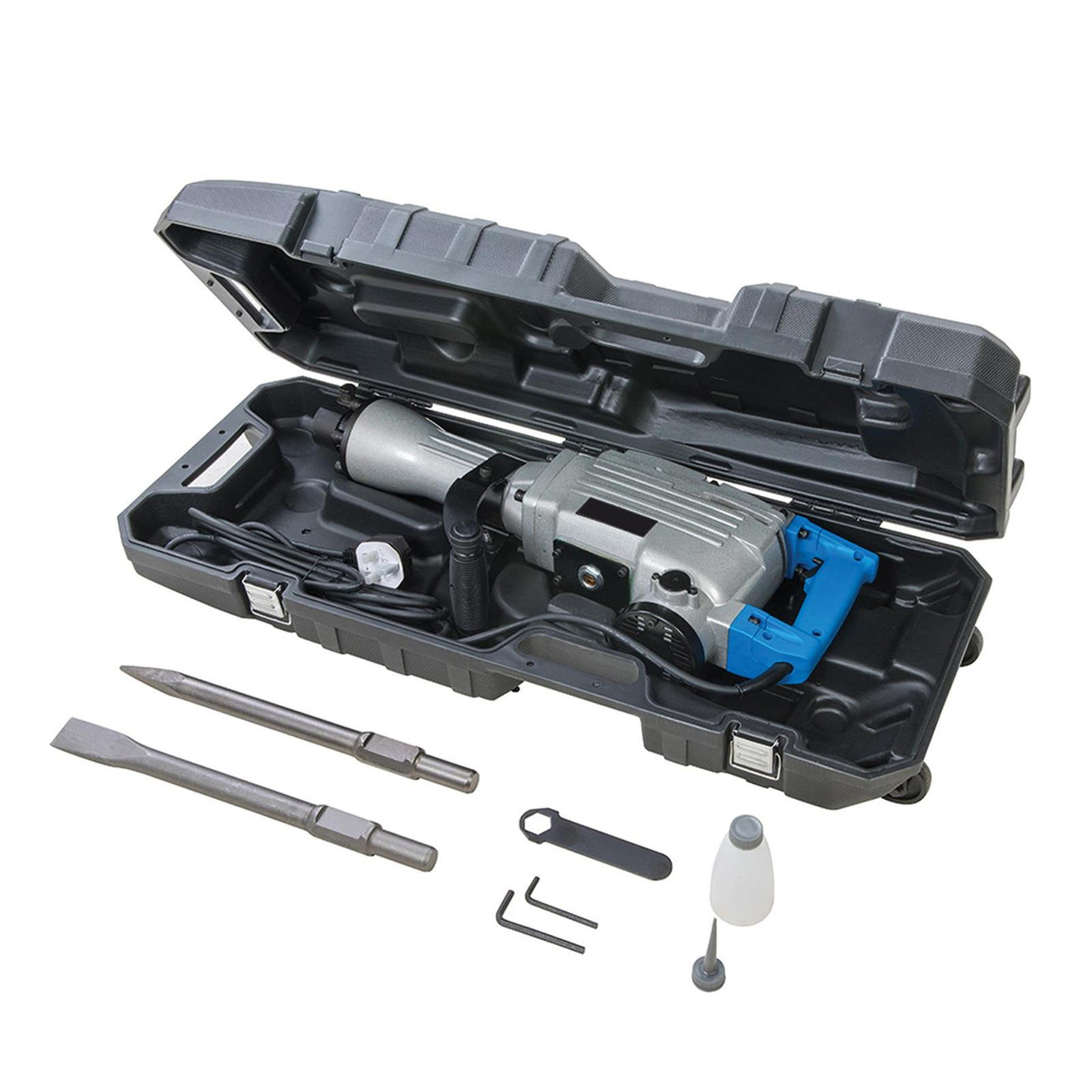 Heavy Duty 1500W Electric Breaker Drill 240V Concrete Chisel Hammer Power Tool