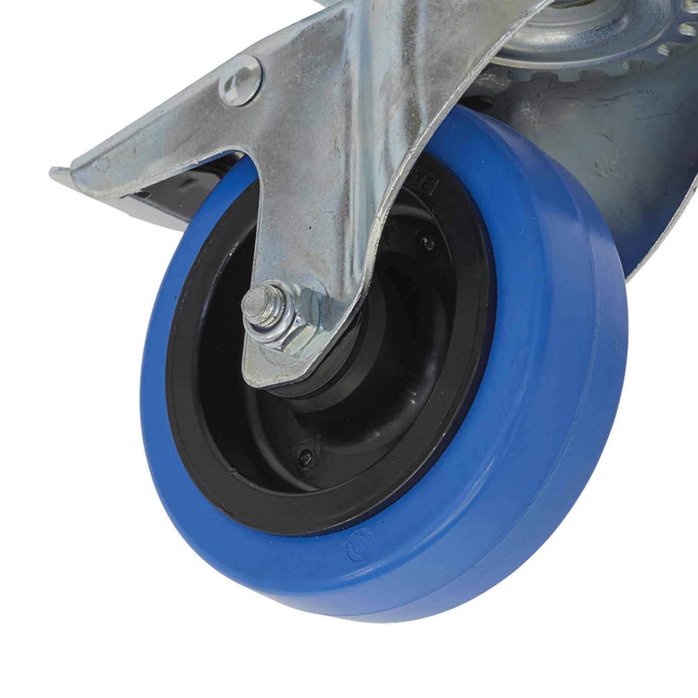 Sealey Castor Wheel Swivel Plate with Total Lock 100mm