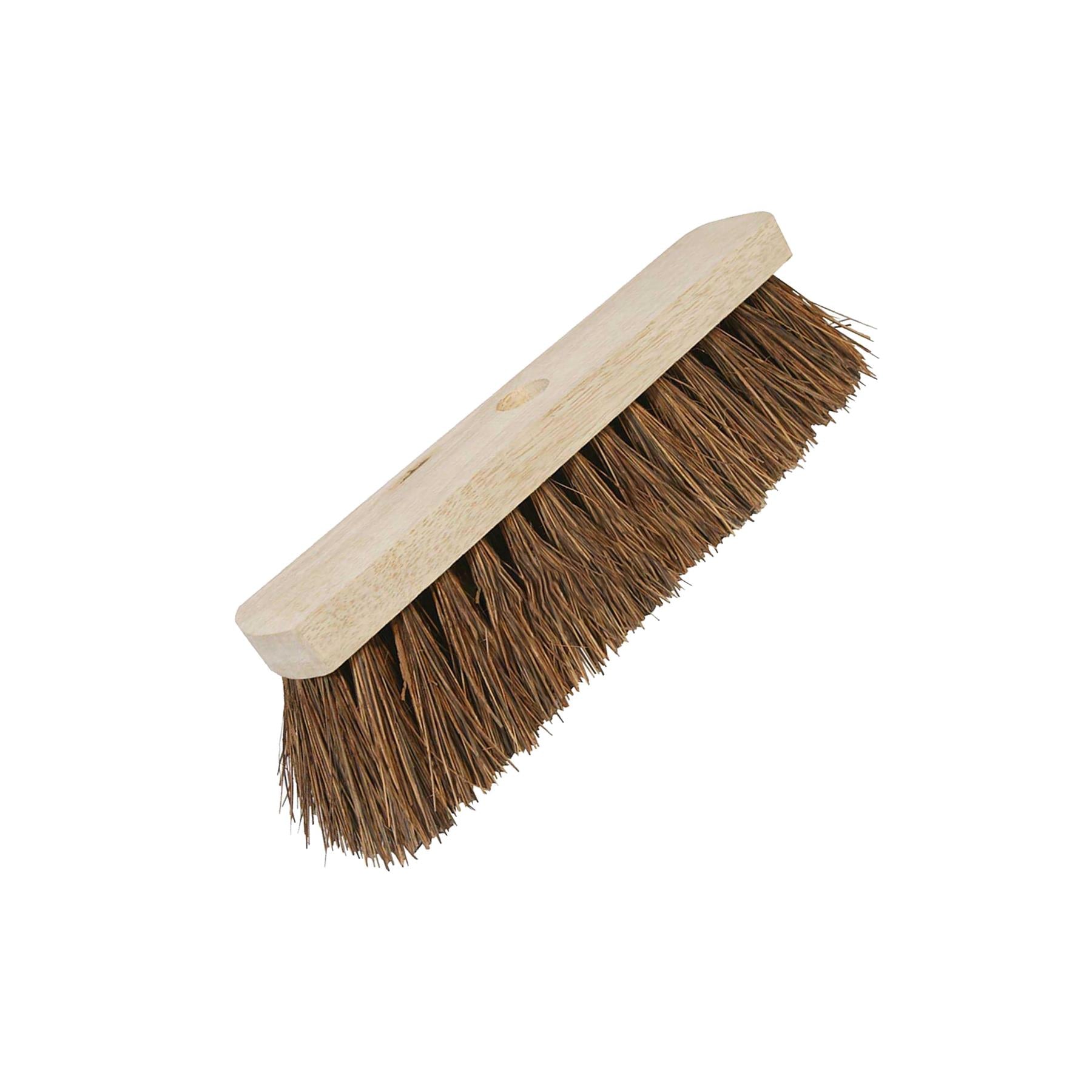 BRUSH BRUSHES BROOM BROOMS HEAD HEADS STIFF COCO BRISTLES SIZES 12"