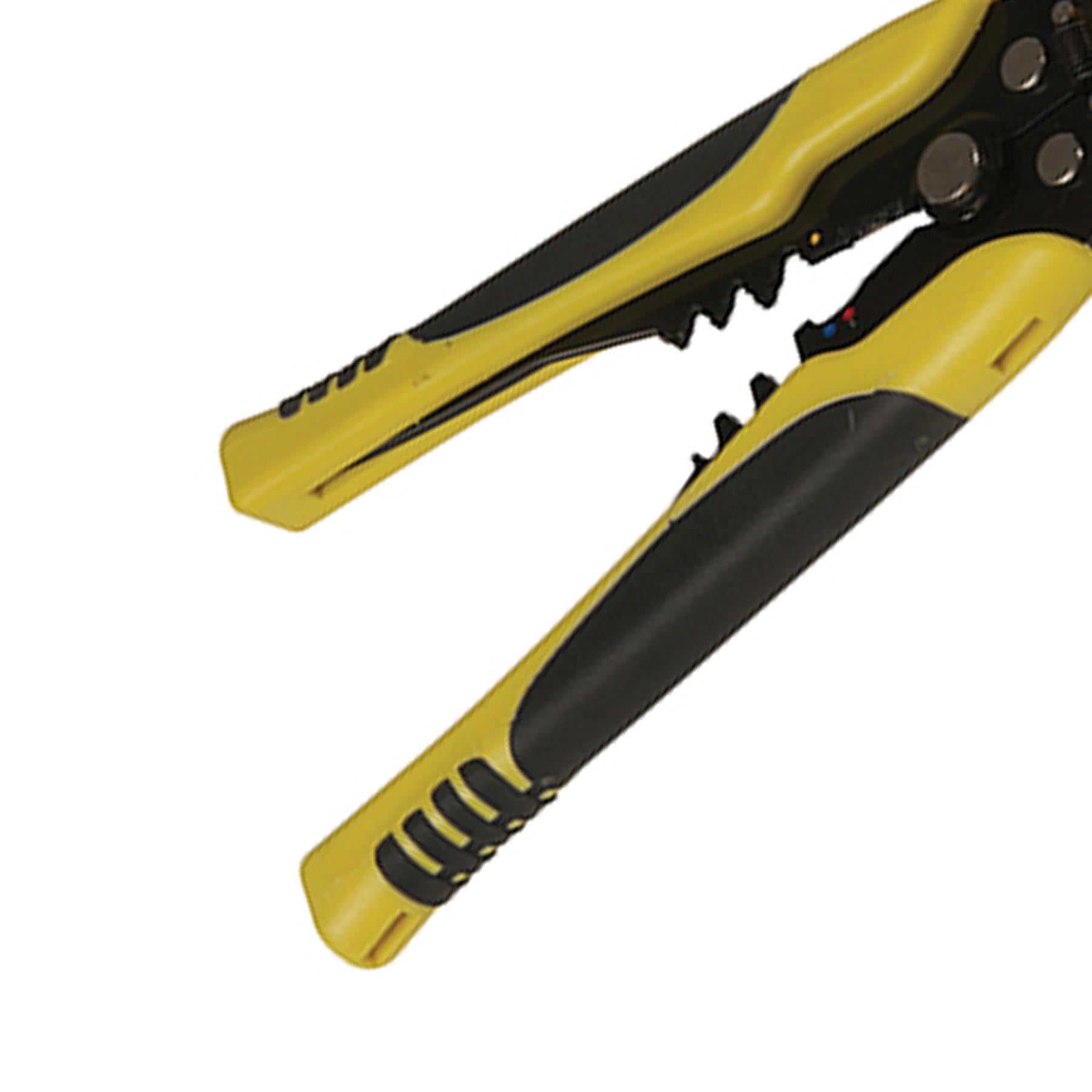 Wire Stripper & Crimping Tool Heavy Duty - 0.2 - 6mm2 Standard Copper Aluminium