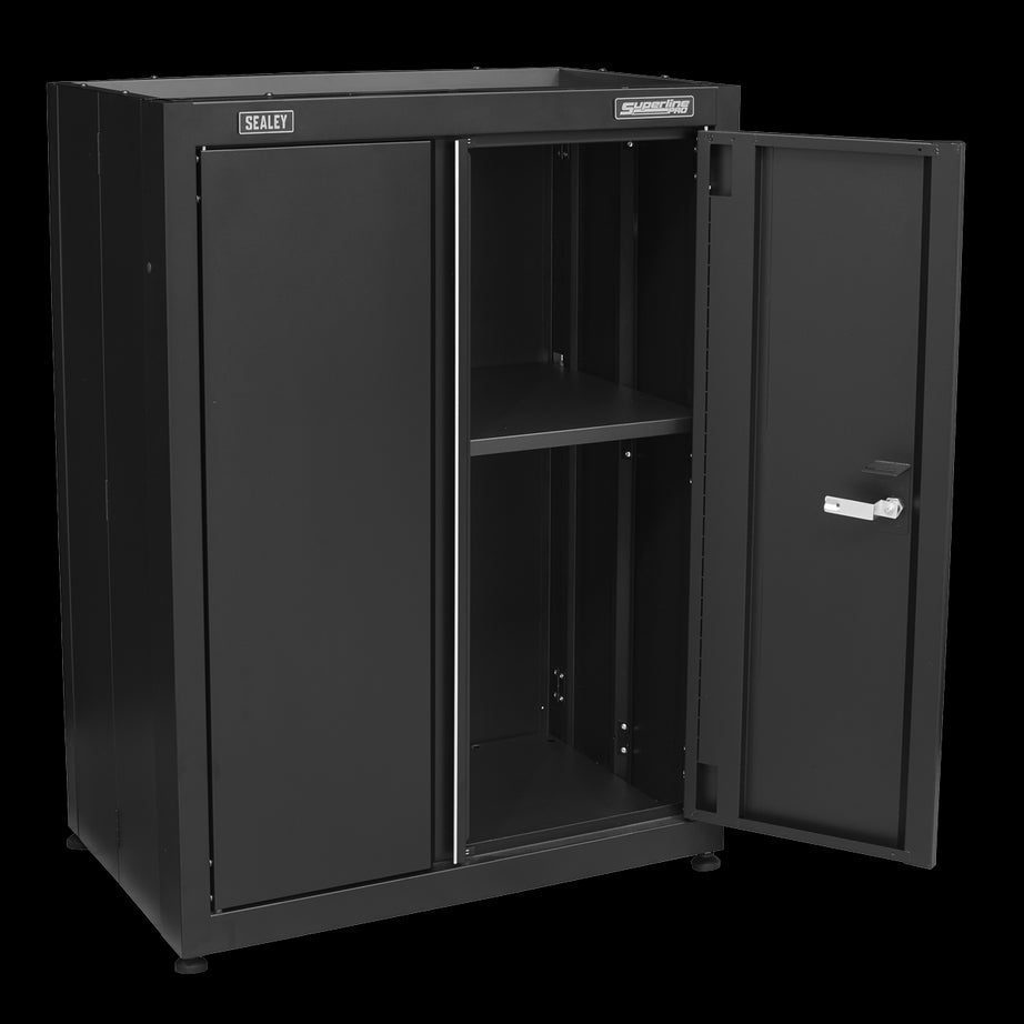 Sealey Modular Stacking Cabinet Fitted with magnetic door latches