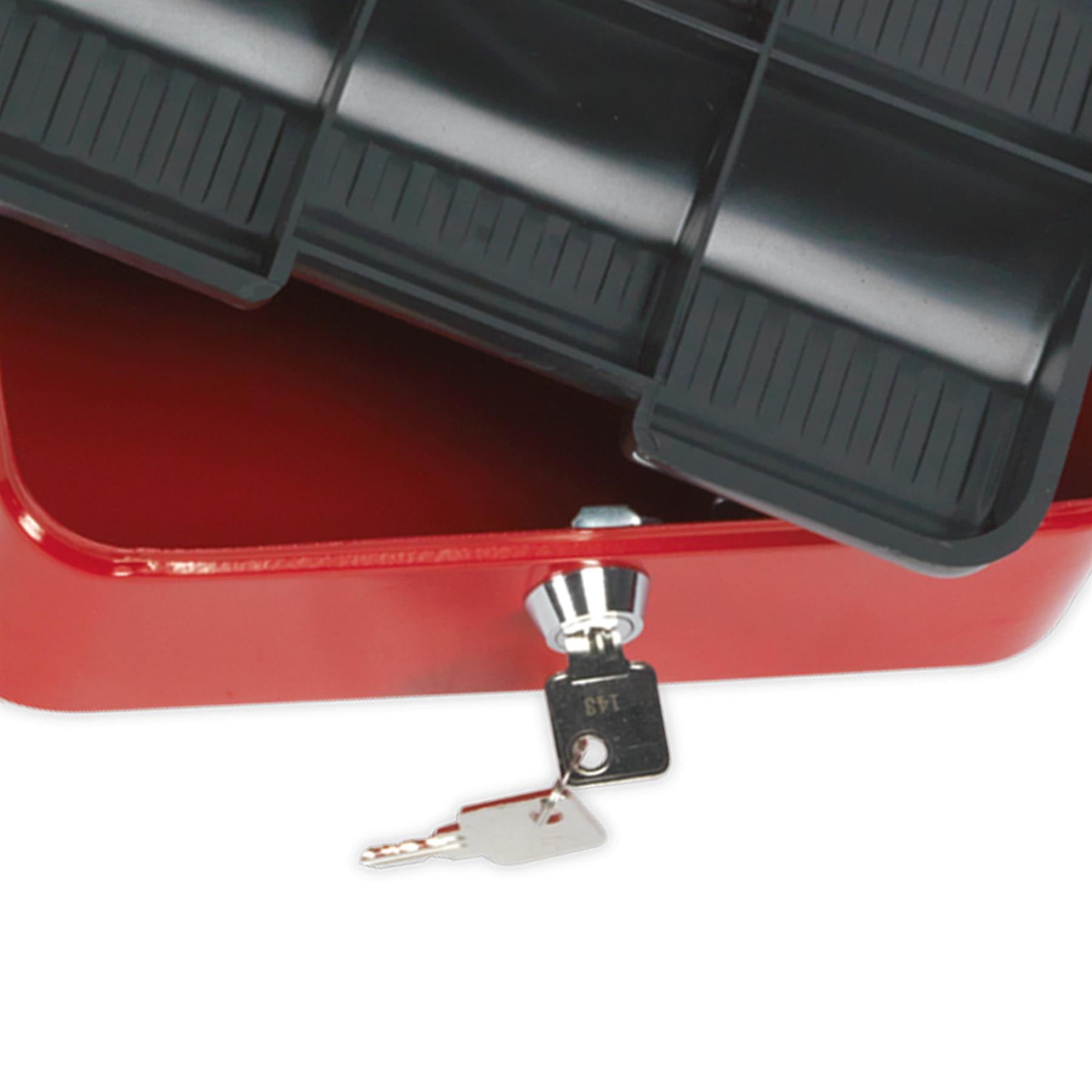 Sealey Key Lock Cash Box 200 x 160 x 90mm