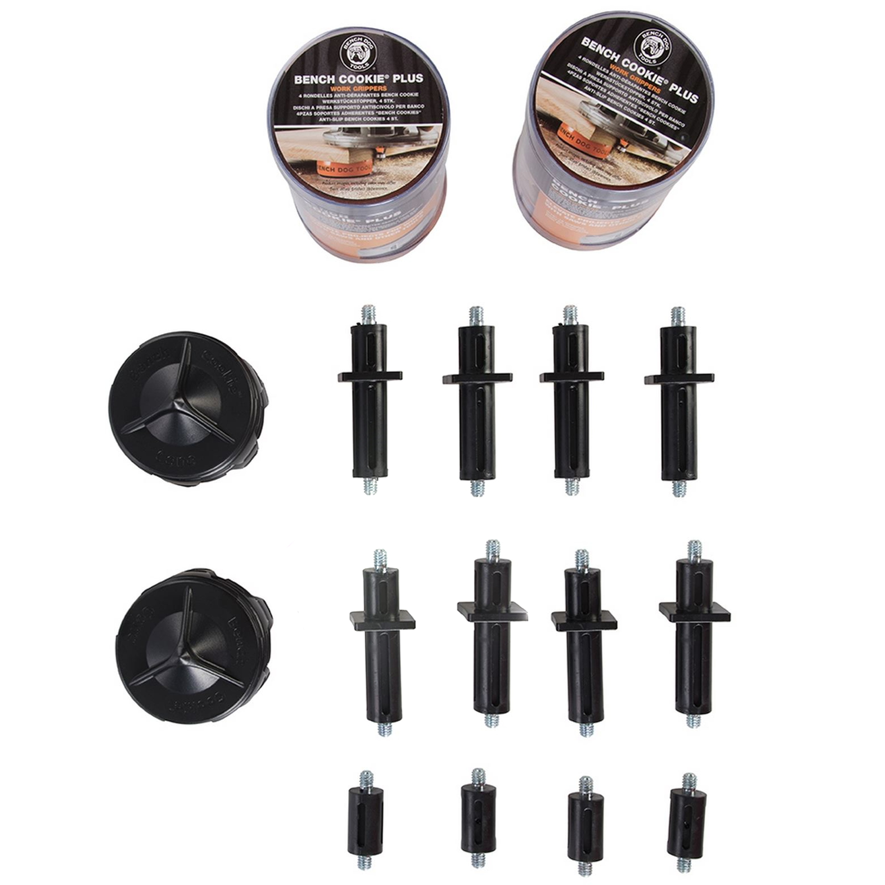 Bench Cookie Plus Master Kit 28Pc For Gripping And Protecting Workpieces