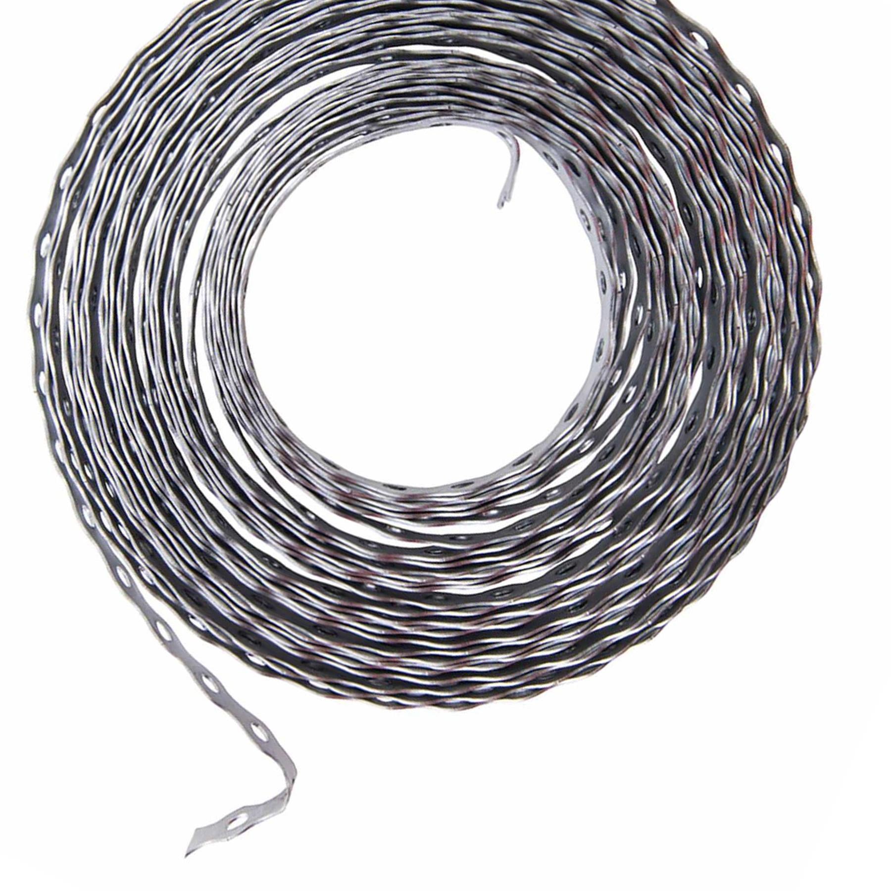 Galvanised Fixing Band Easy Twist Or Bent For Securing Supporting 12mm X 10M