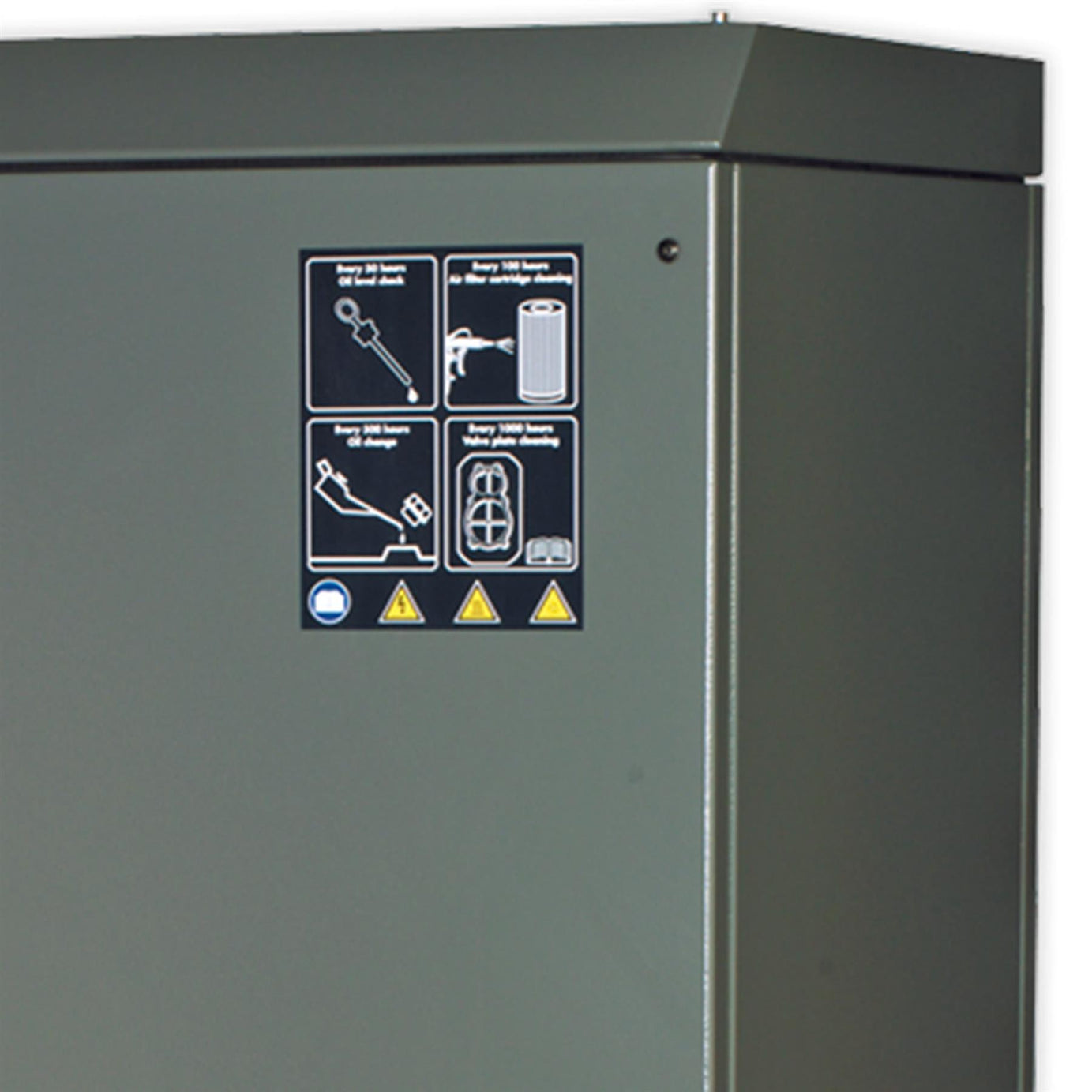 Sealey Compressor 270L Belt Drive 5.5hp 3ph 2-Stage Low Noise