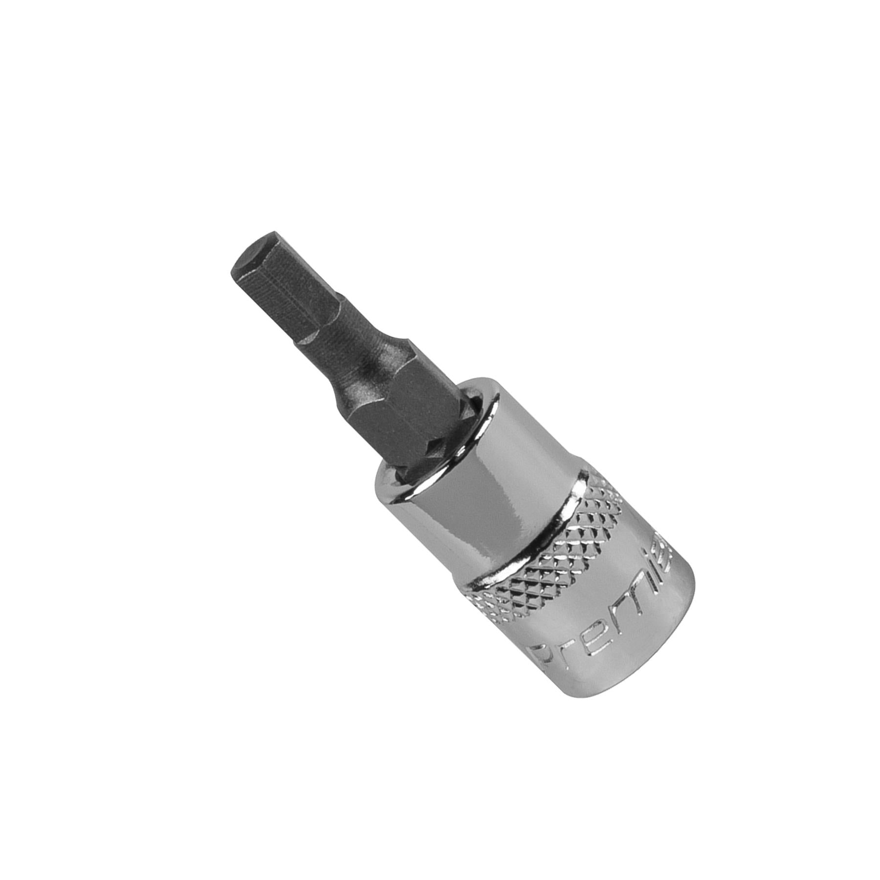 Sealey Hex Socket Bit 4mm 1/4"Sq Drive  Chrome Vanadium Steel