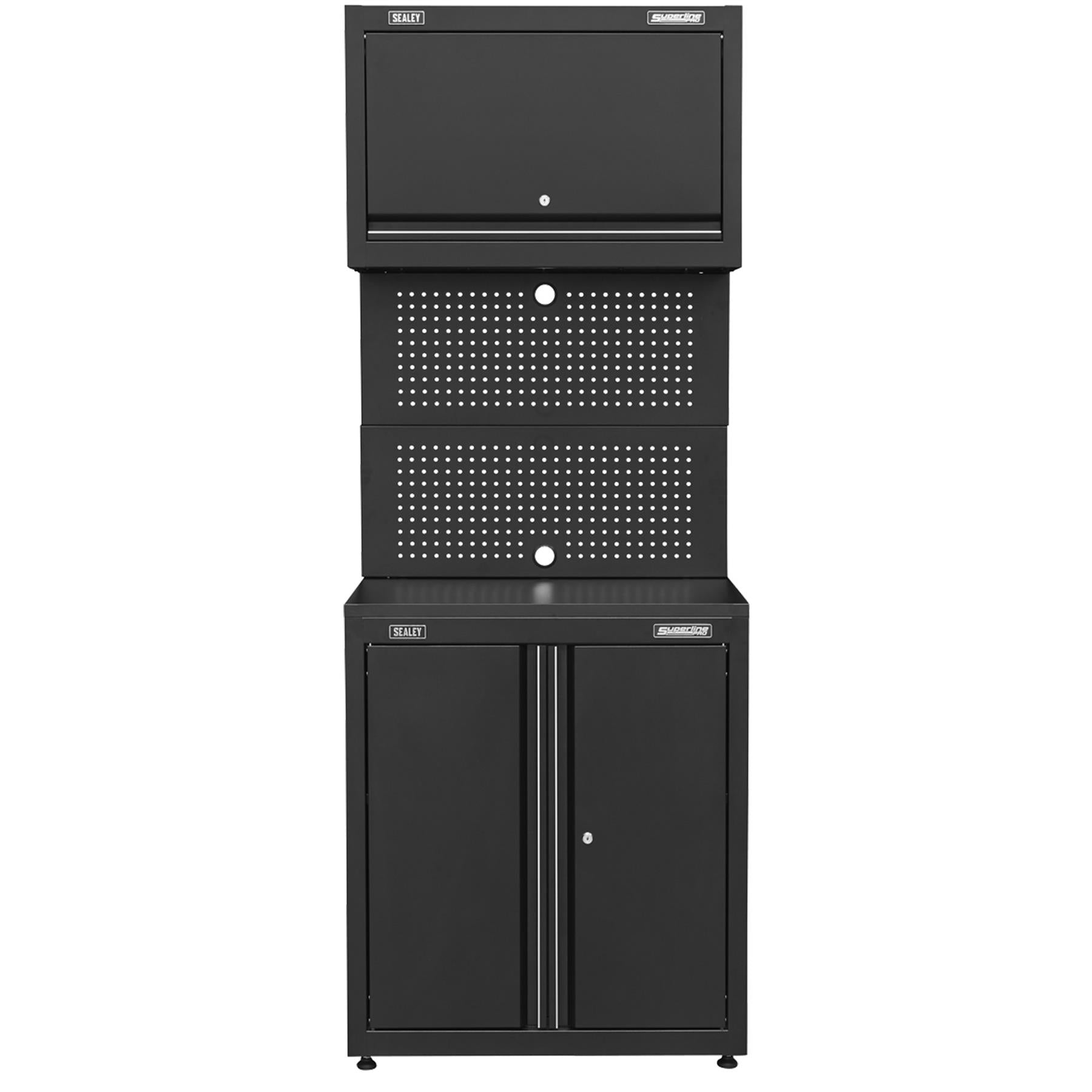 Sealey Modular Base & Wall Cabinet  storage system easy and quick to assemble
