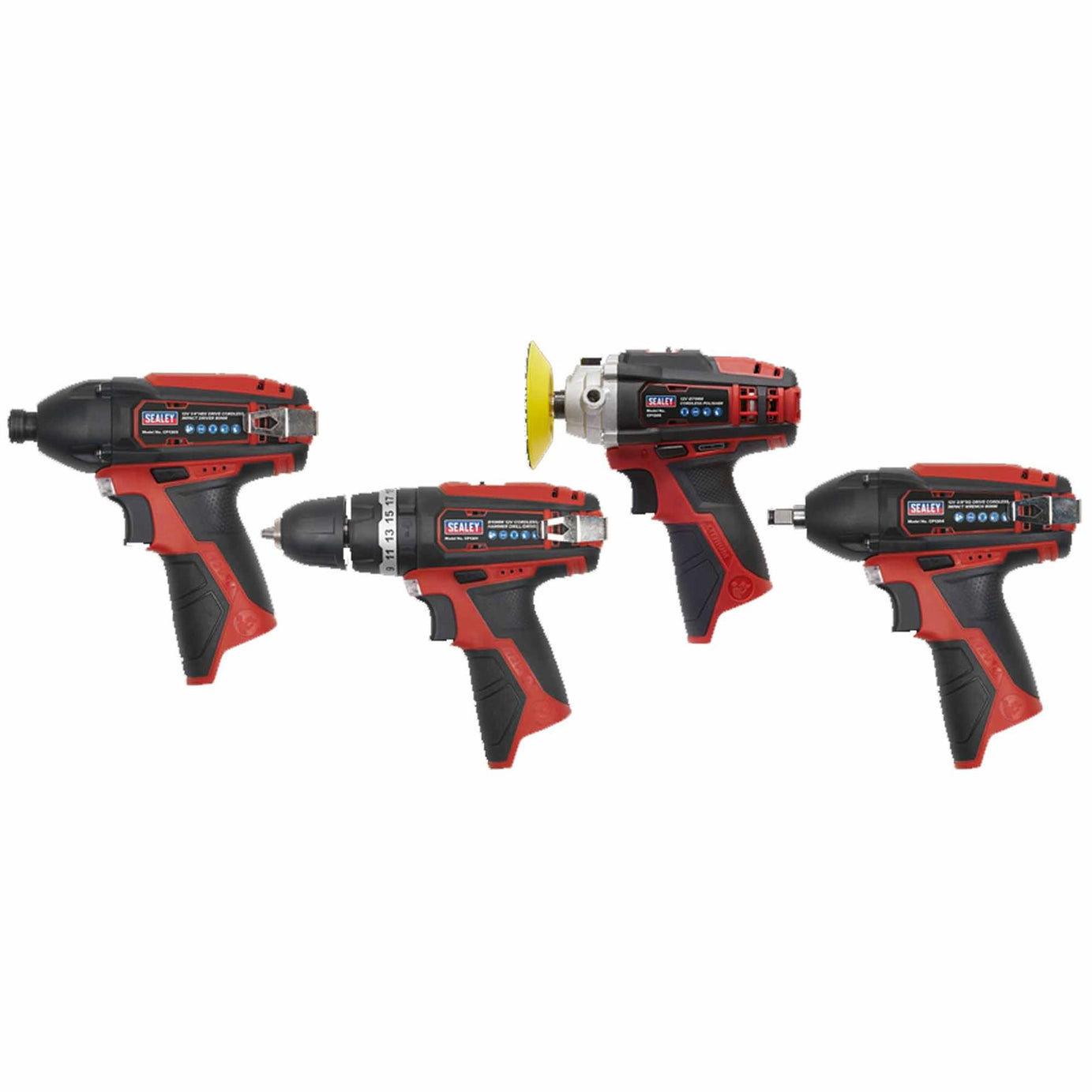 Sealey SV12 Series 6 x 12V Cordless Power Tool Combo Kit