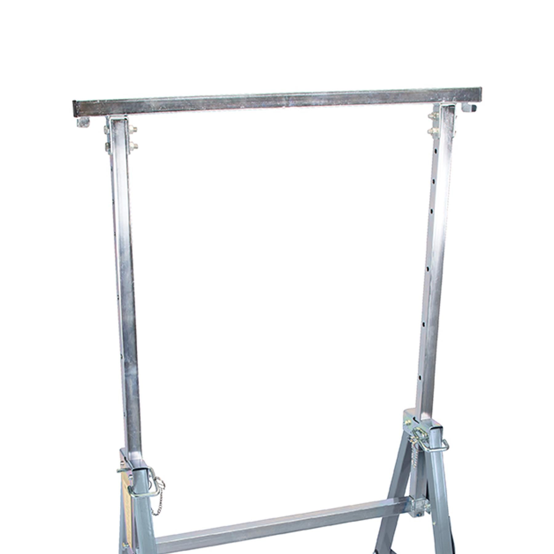 Heavy Duty 810-1300mm Saw Horse Folding Work Bench Trestle Stand Wood Log Carpenter